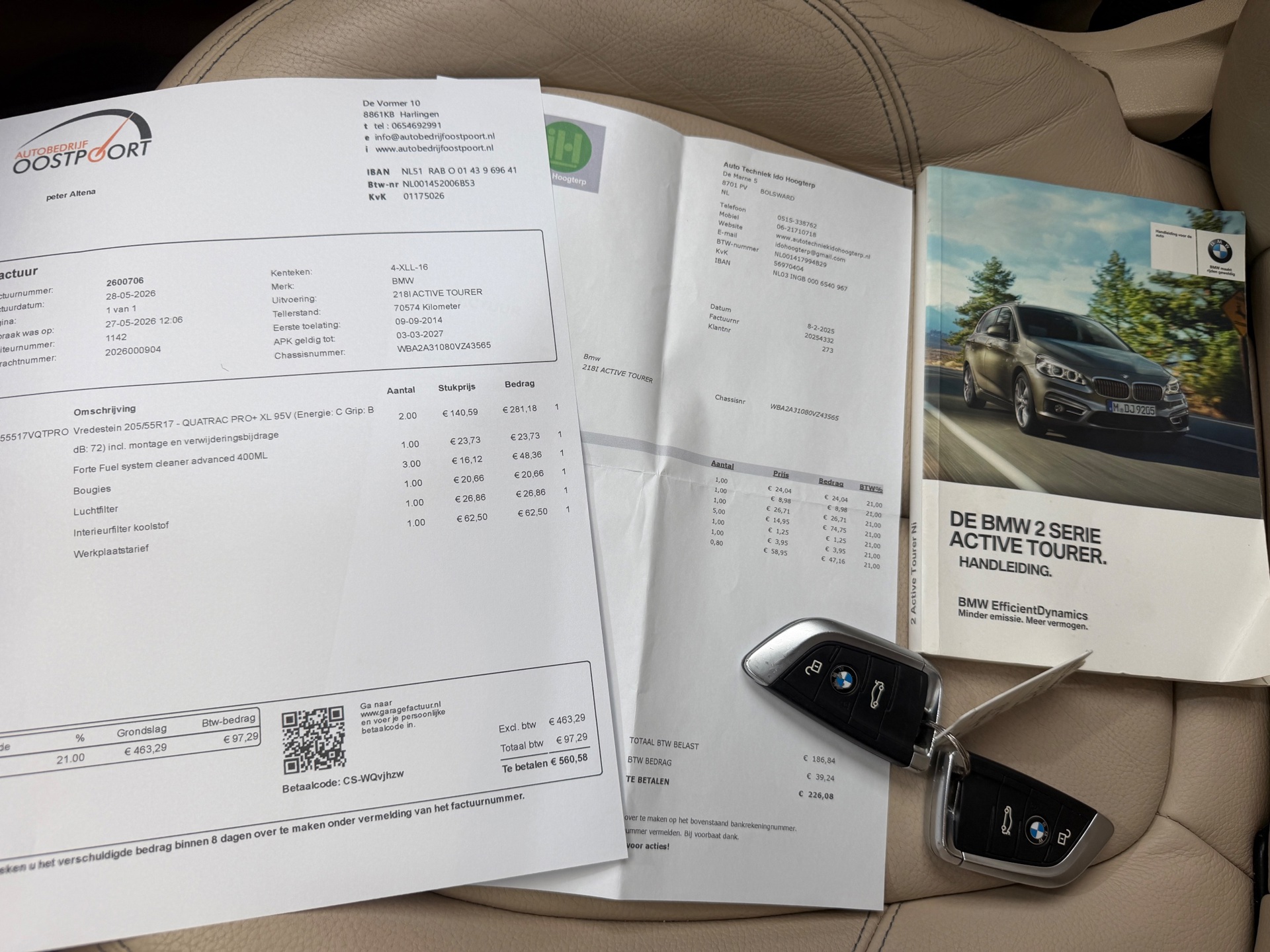 Foto van BMW 218i Active Tourer