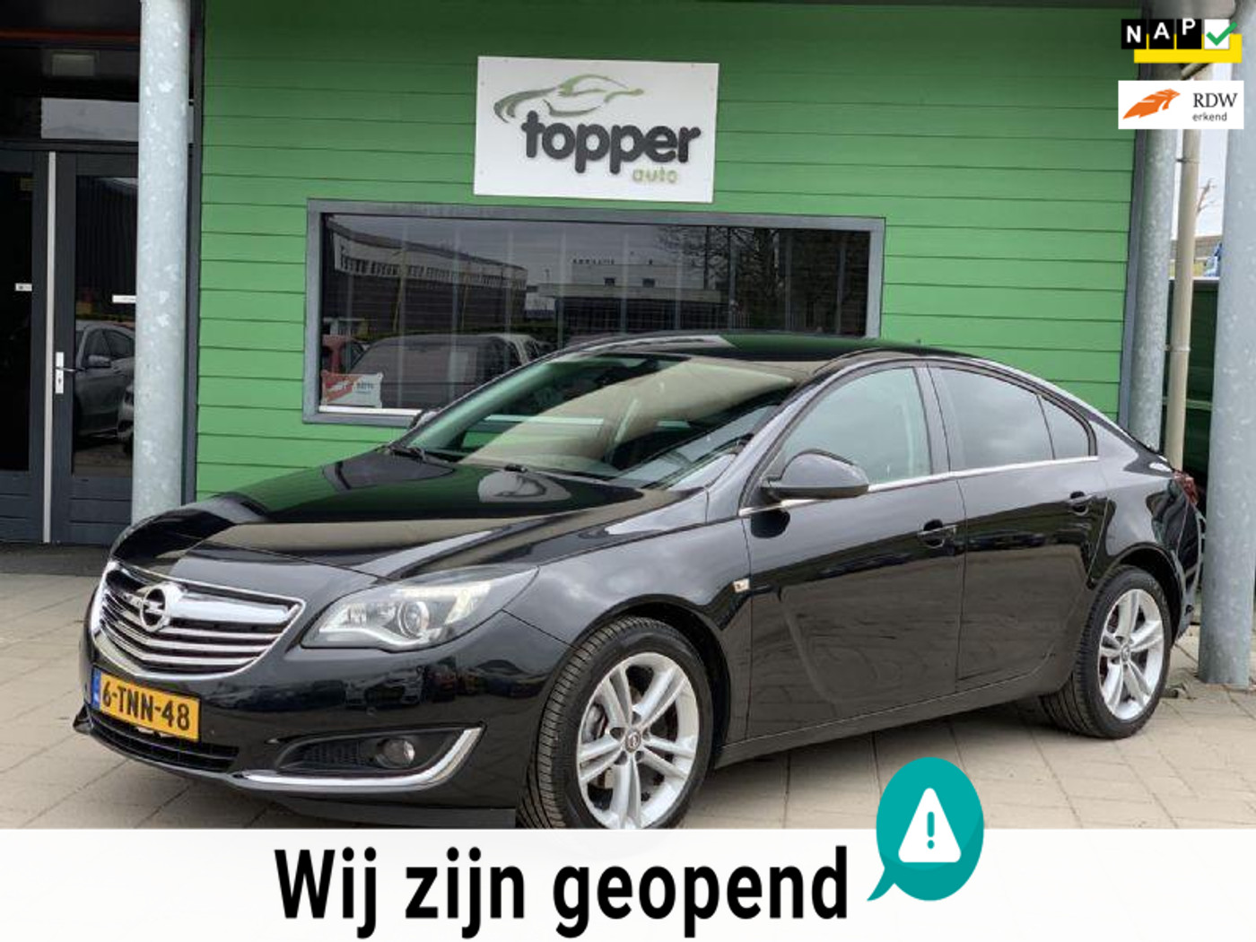 Opel Insignia 1.4 T EcoF. Bns+ 2014 - voorkant