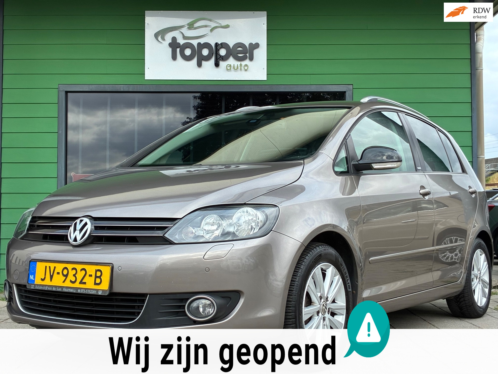 Volkswagen Golf Plus 1.4 TSI Highline|2e Eigenaar|Automaat|CruiseControl|Climatronic|PDC| 2012 - voorkant