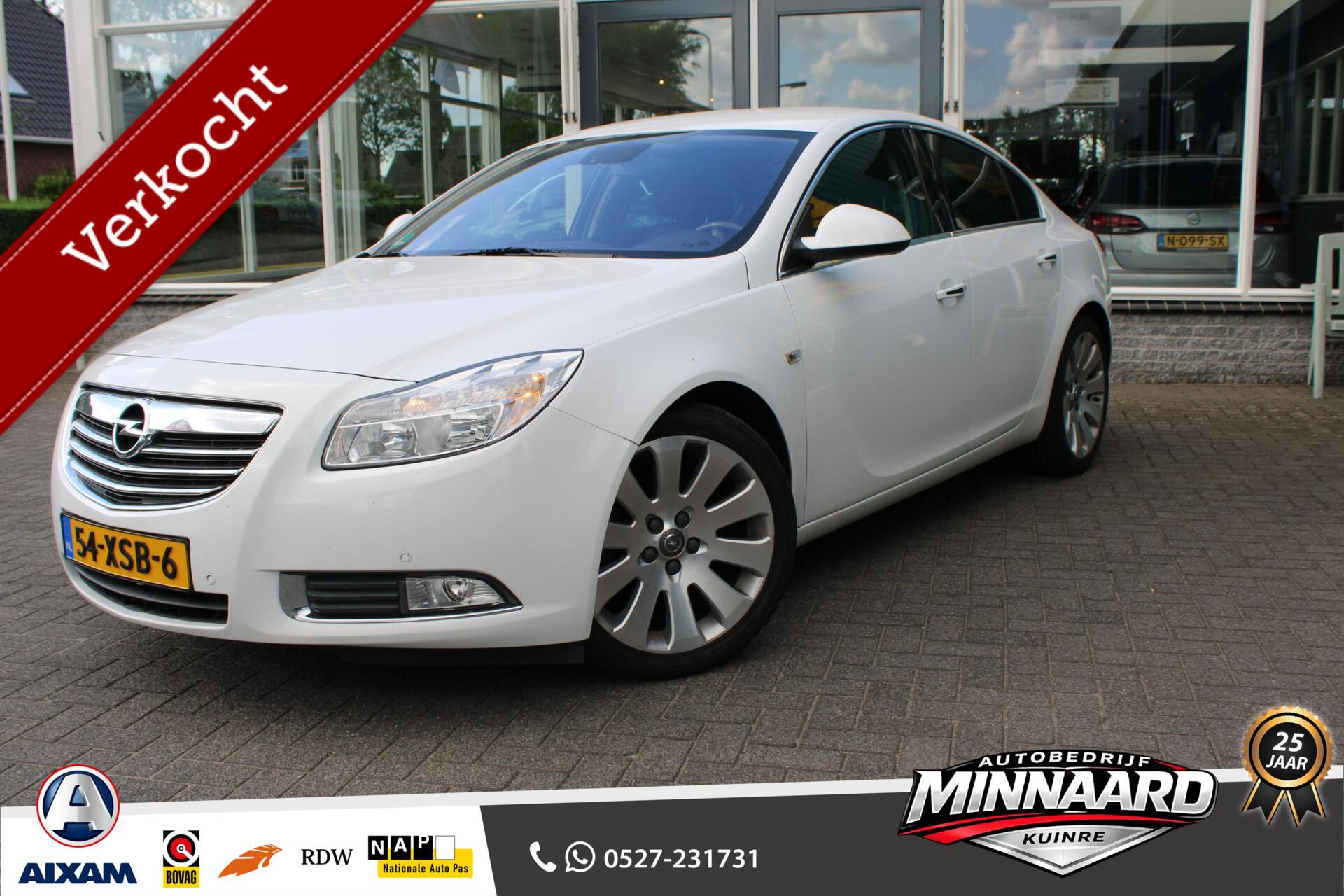 Opel Insignia Limousine NB 1.4 Turbo EcoFLEX Cosmo 2012 - voorkant