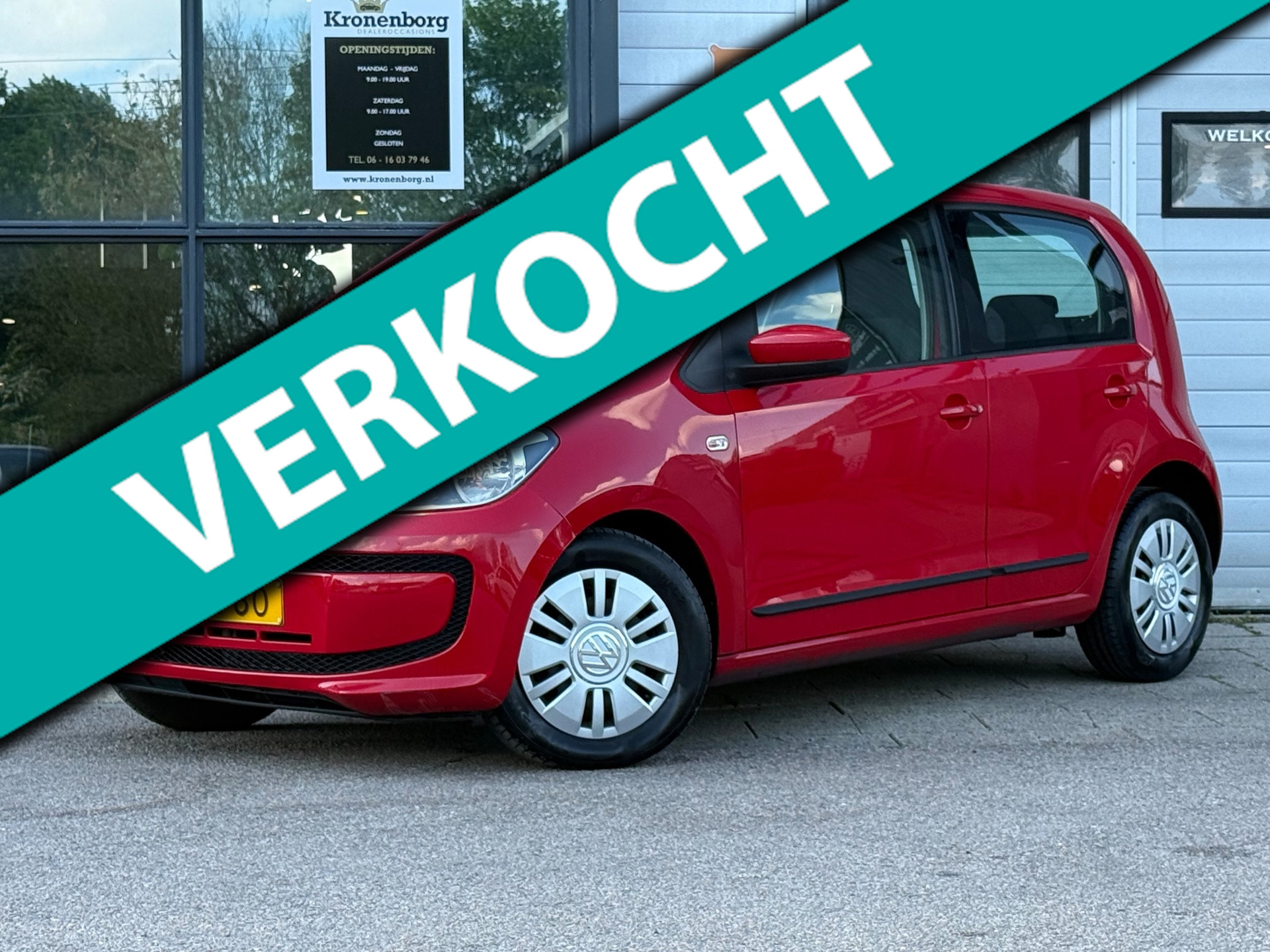 Volkswagen Up 1.0 move up! BlueMotion| NAP| AIRCO| APK 2014 - voorkant