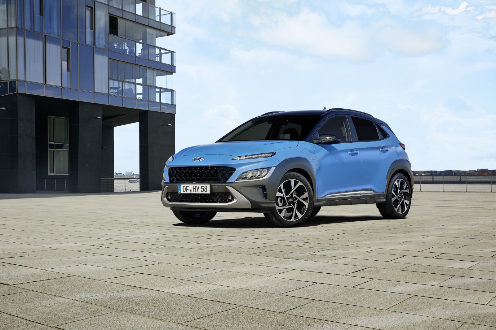 Hyundai Kona EV Fashion 64 kWh 2022 - voorkant
