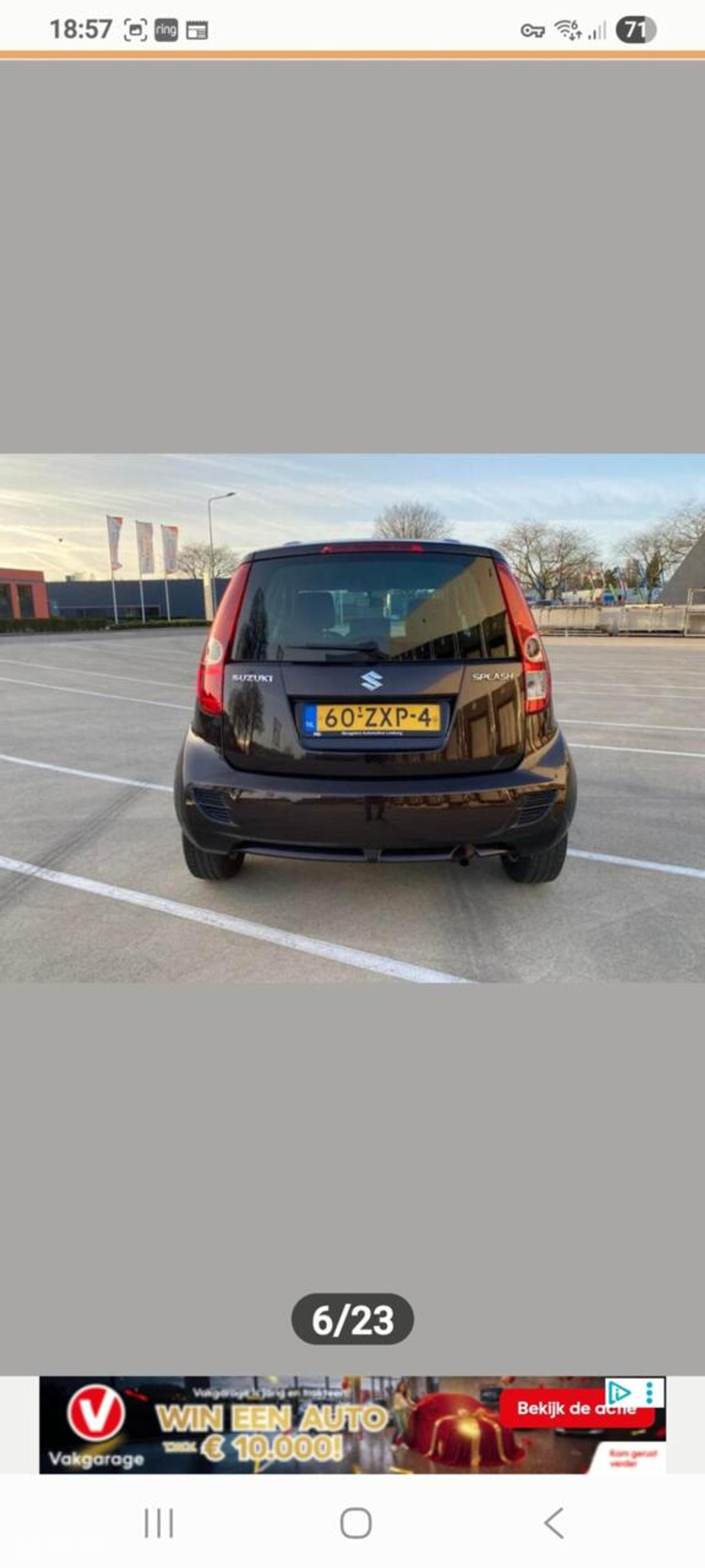 Foto van Suzuki Splash