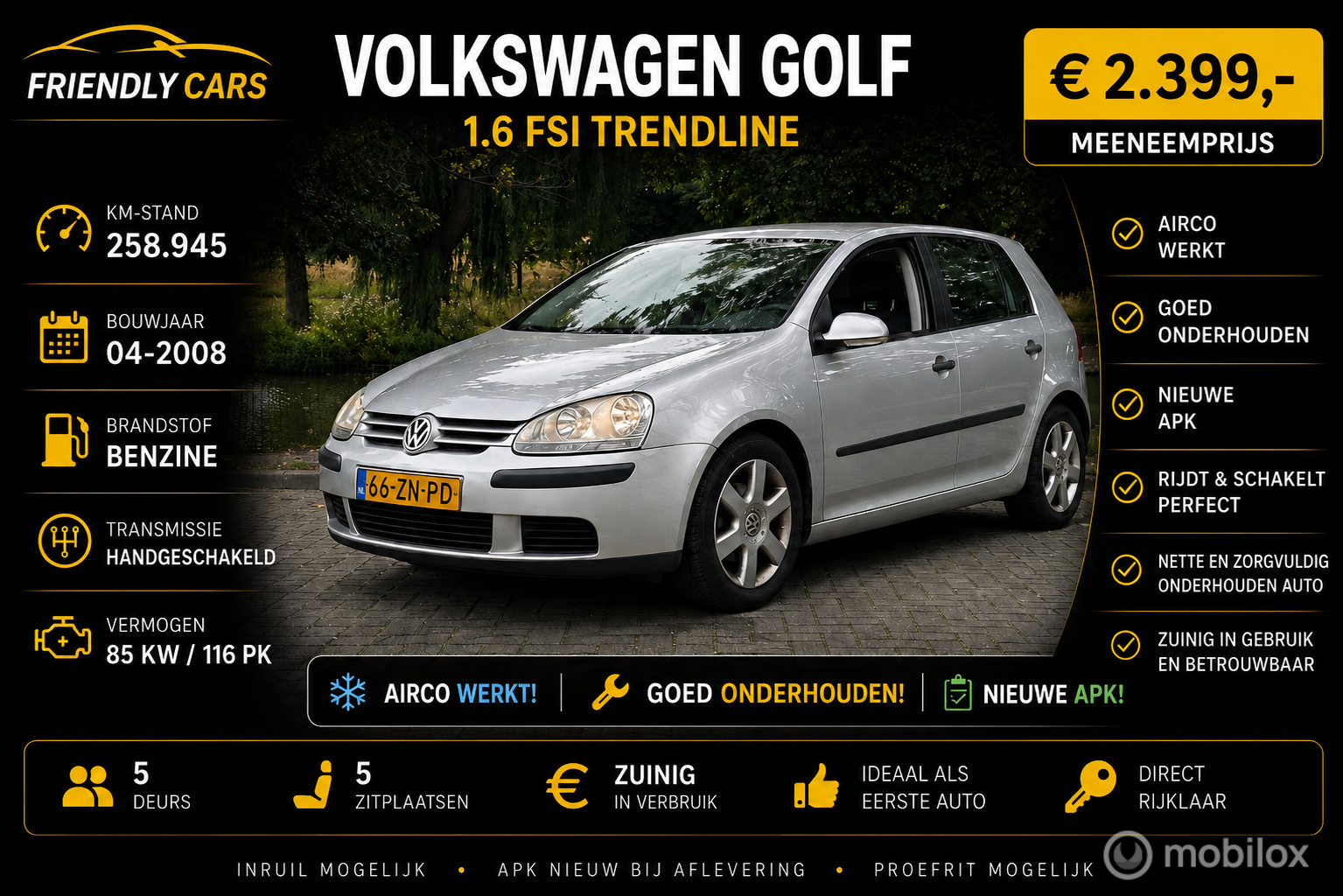 Foto van Volkswagen Golf
