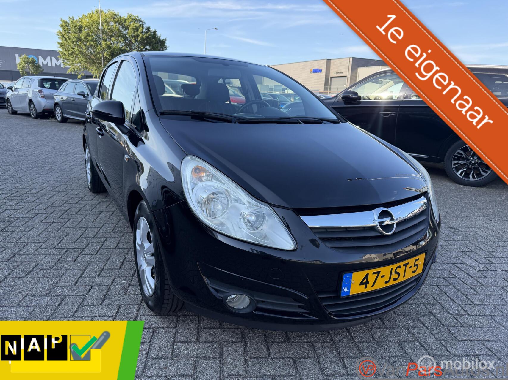 Opel Corsa 1.4-16V Enjoy,Airco,Cruise,5drs,1e eigenaar! 2009 - voorkant
