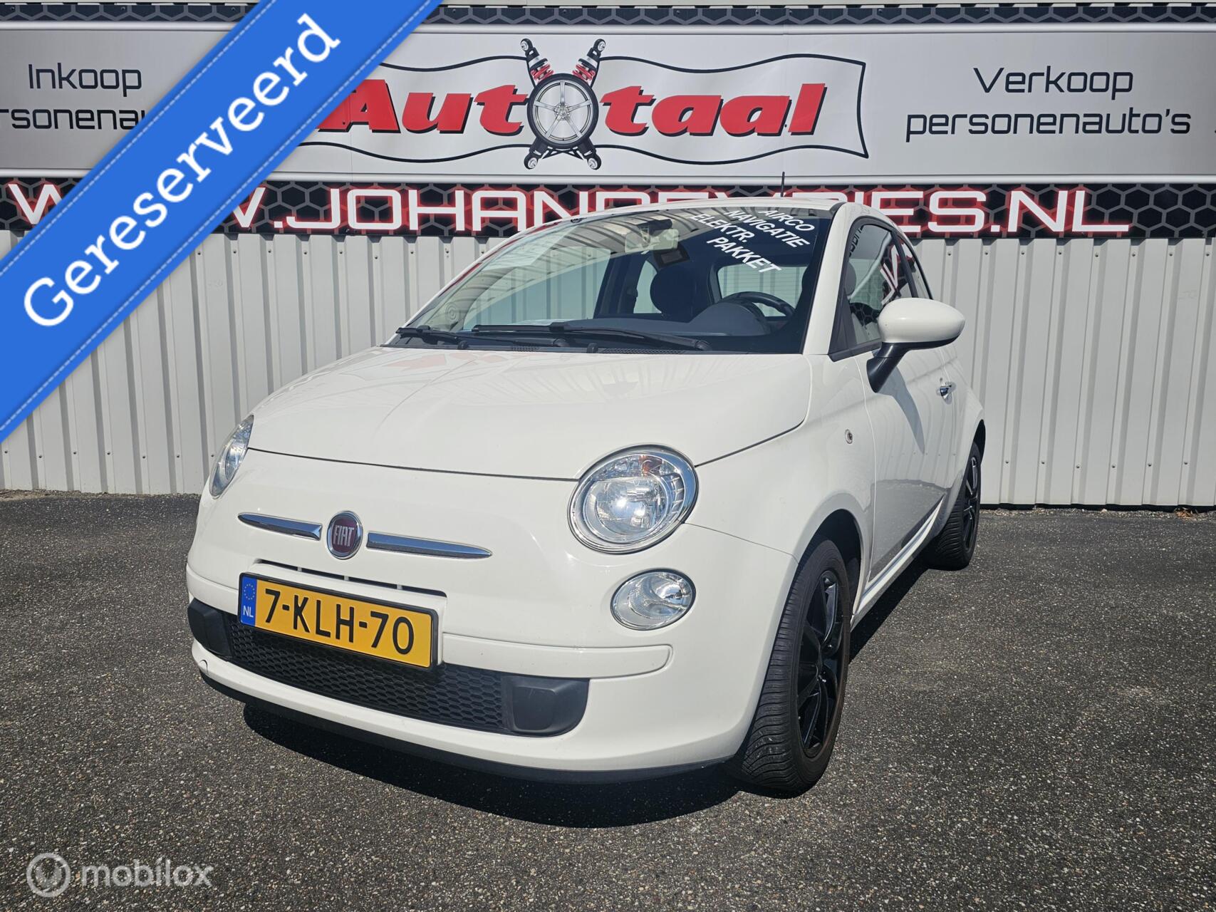 Fiat 500 1.0 TwinAir Turbo I Airco I Elektr.-pakket I Navi I NAP 2013 - voorkant
