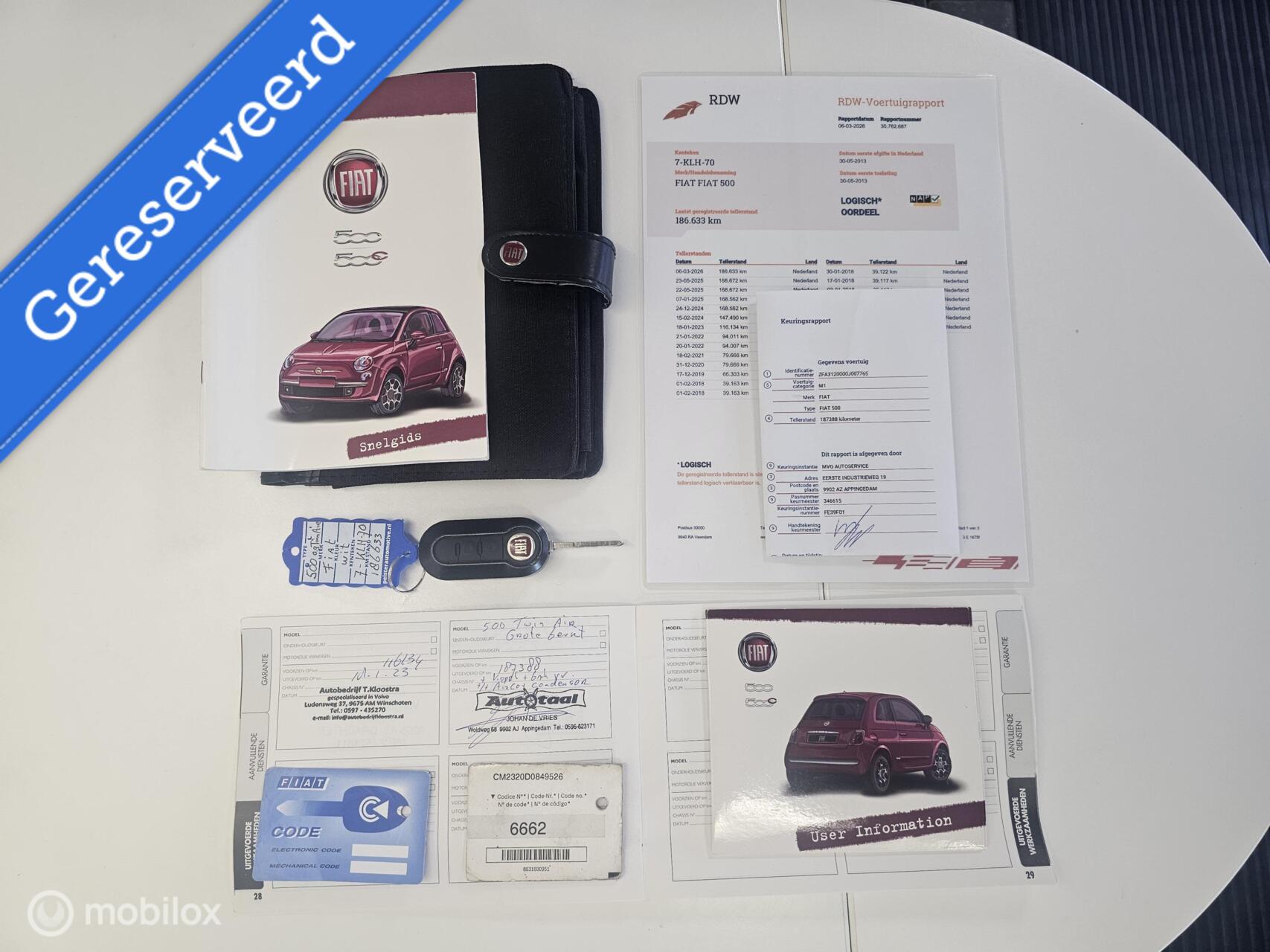 Foto van Fiat 500