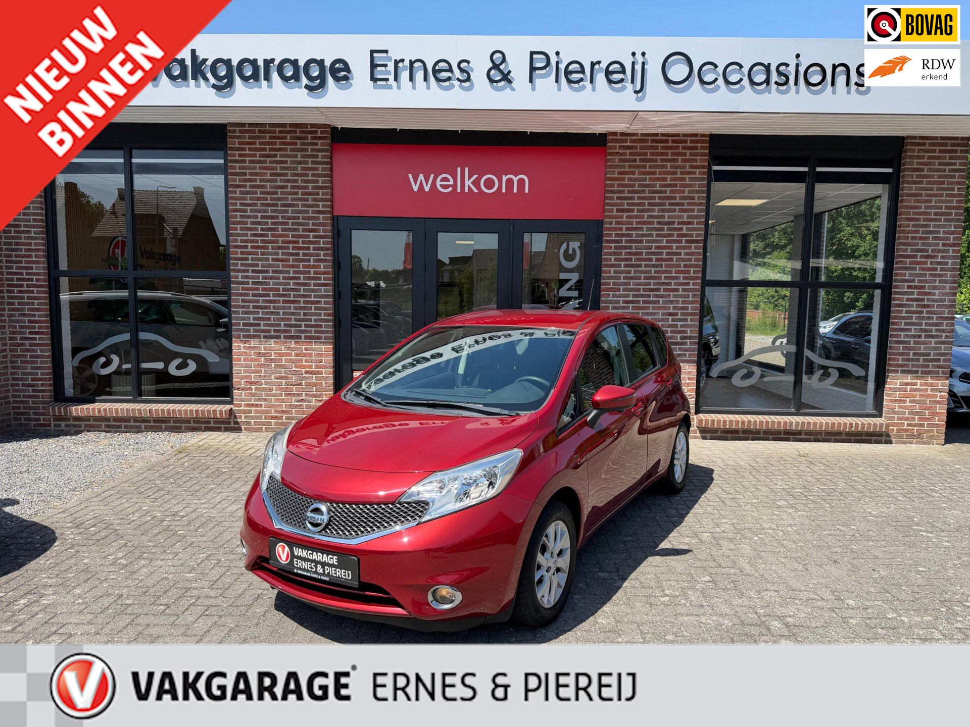 Nissan Nissan Note 1.2 Connect Edition 2013 - voorkant
