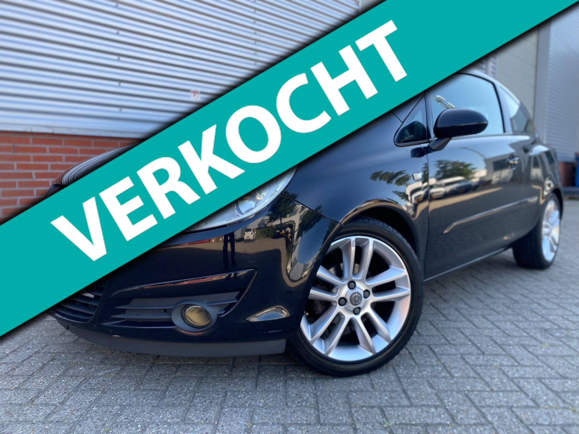 Opel Corsa 1.2-16V Enjoy 2007 - voorkant