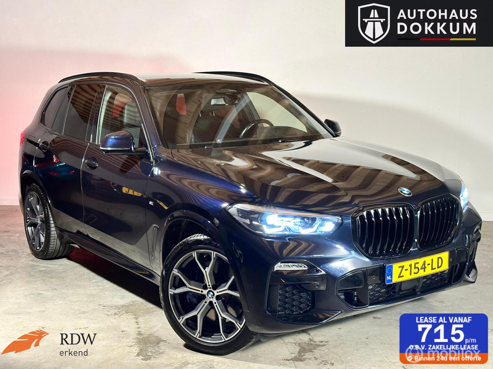 BMW X5 Xdrive45e 45e M-pakket High Executive HUD Incl 12 mnd garantie 2020 - voorkant