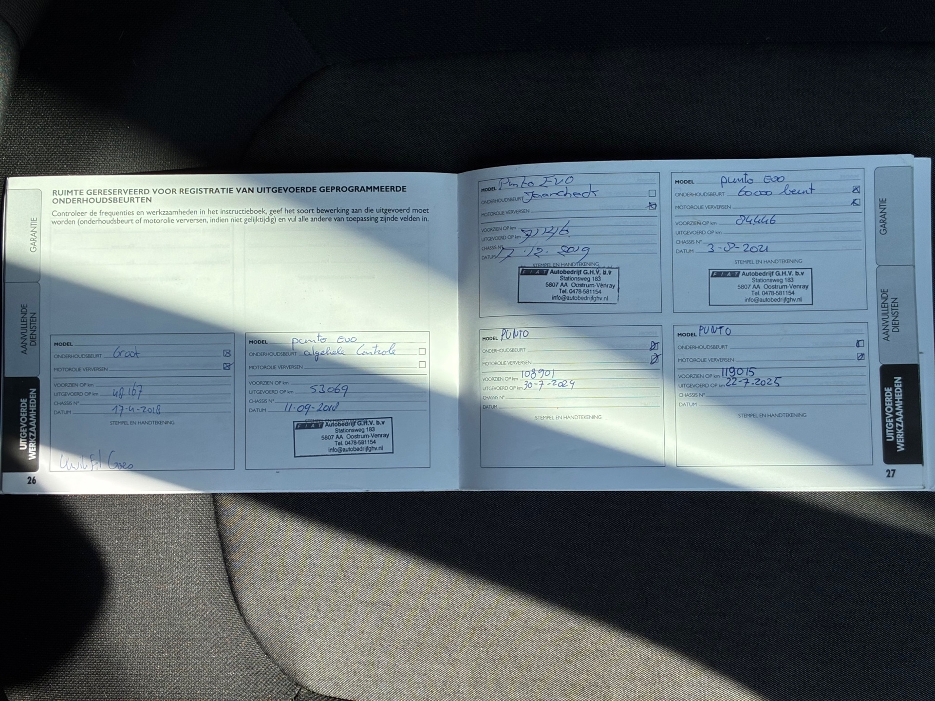 Foto van Fiat Fiat Punto