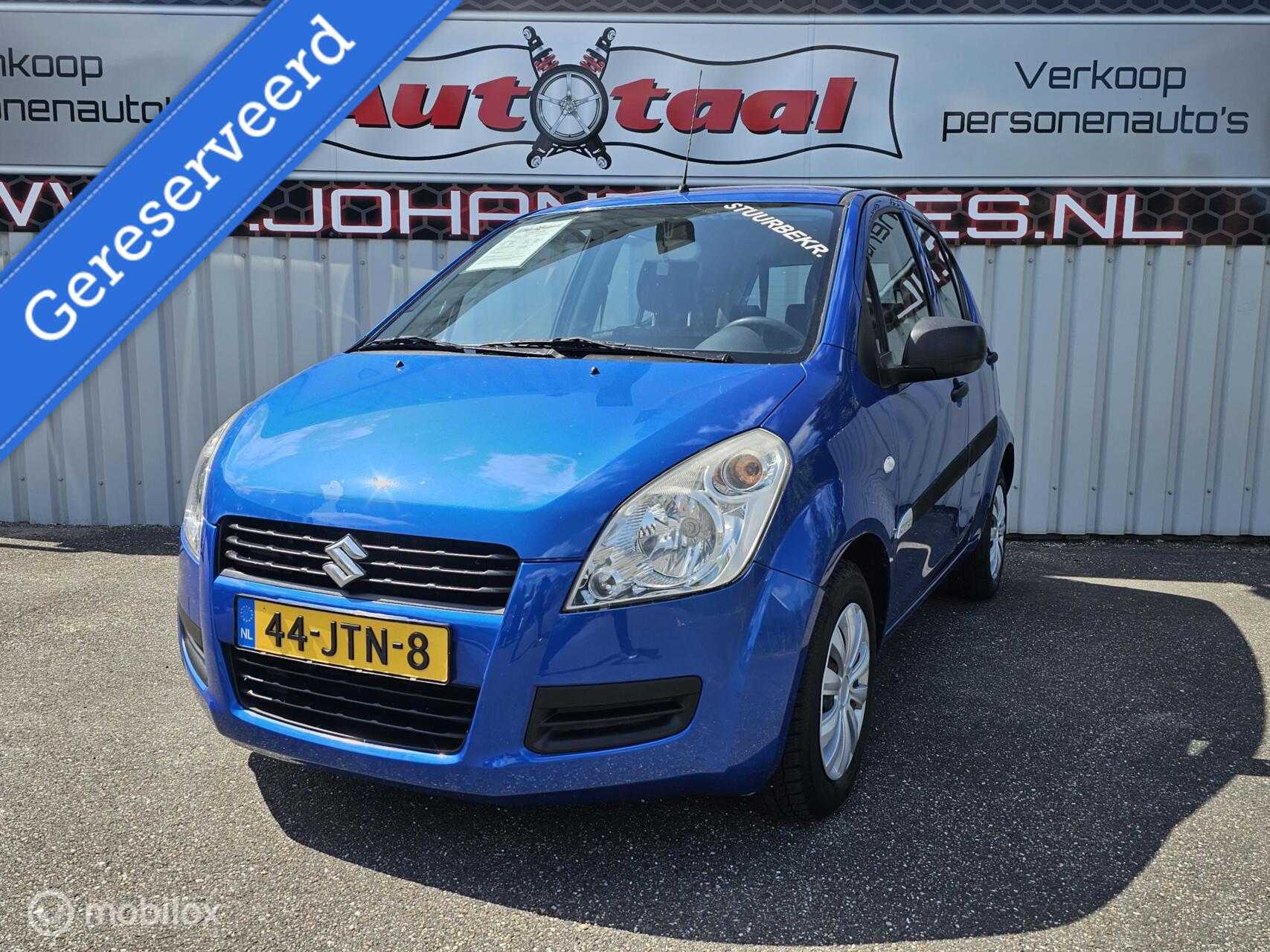 Suzuki Splash 1.0 Base 5Drs. Hoogzitter I NAP! 2009 - voorkant