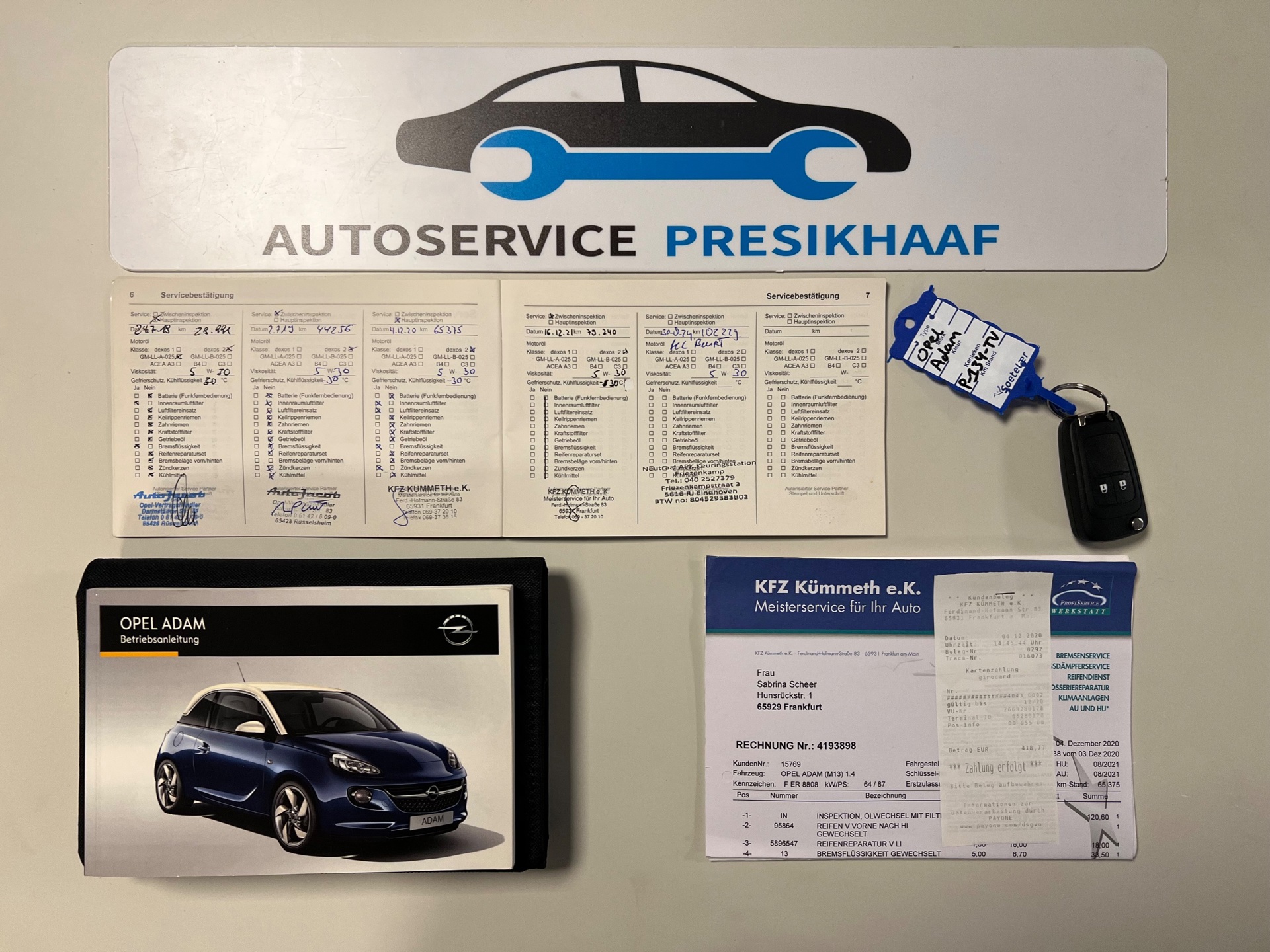 Foto van Opel Adam