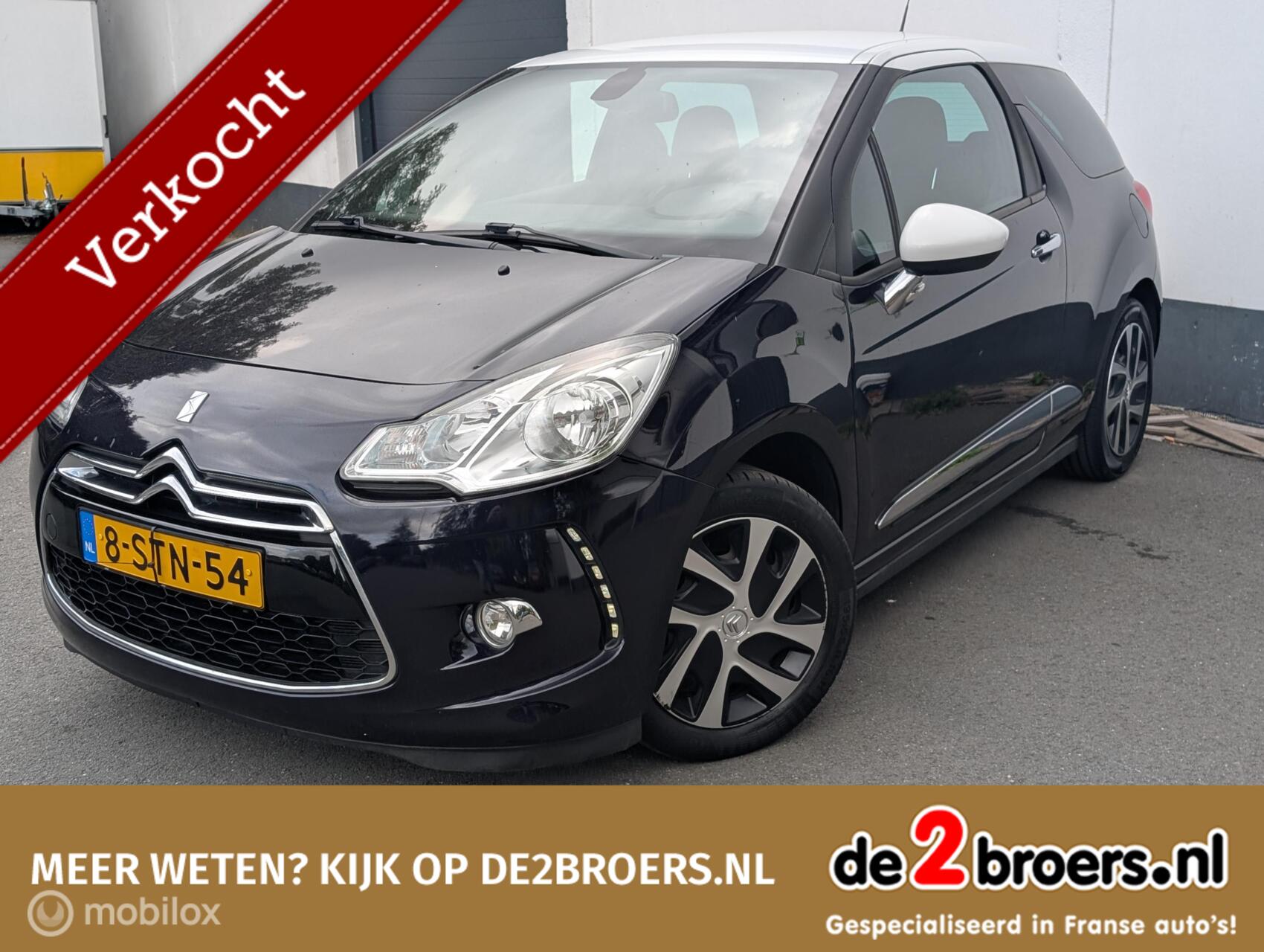 Citroen Ds3 1.2 VTi So Chic/ Automaat/ Airco/ 2013 - voorkant