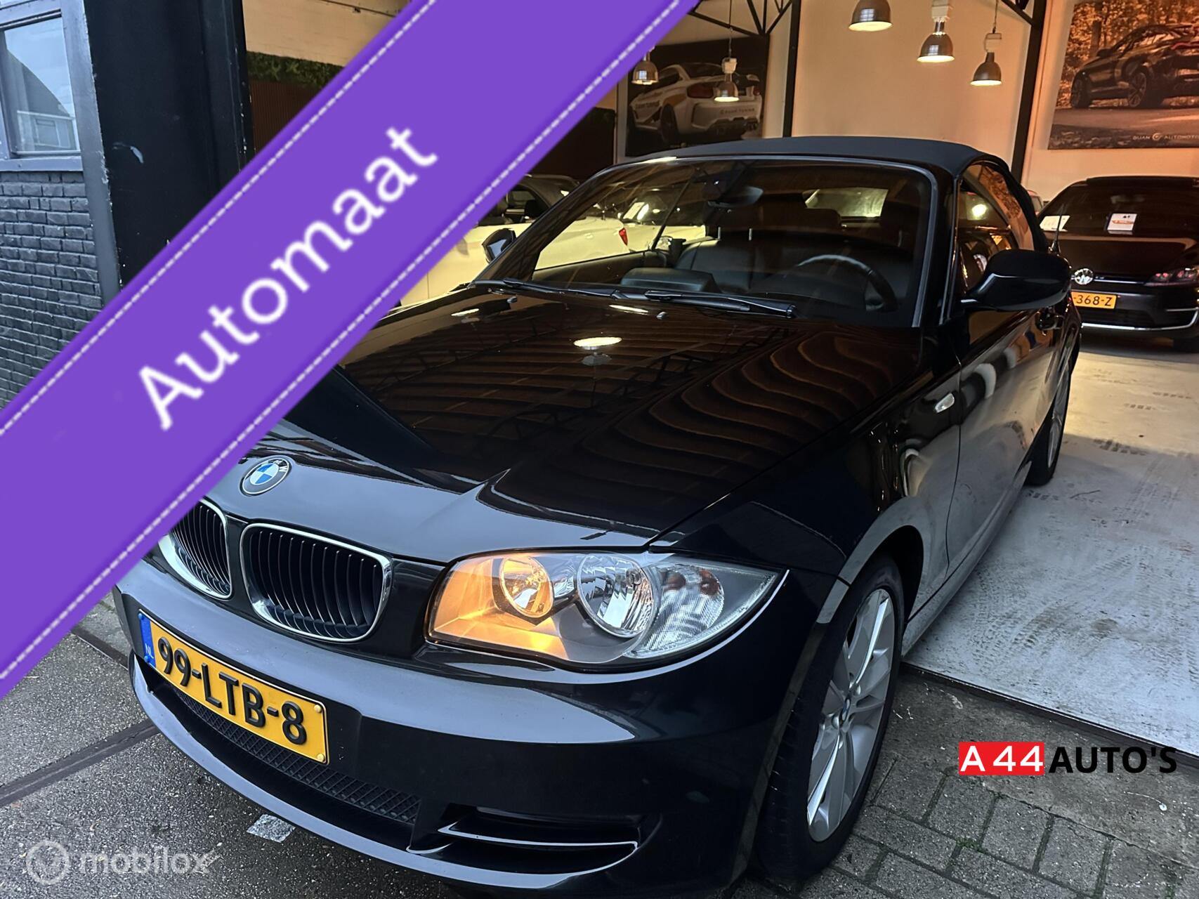 BMW 1er Reihe 118i High Executive*AUTOMAAT*NL NAP✅* 2010 - voorkant
