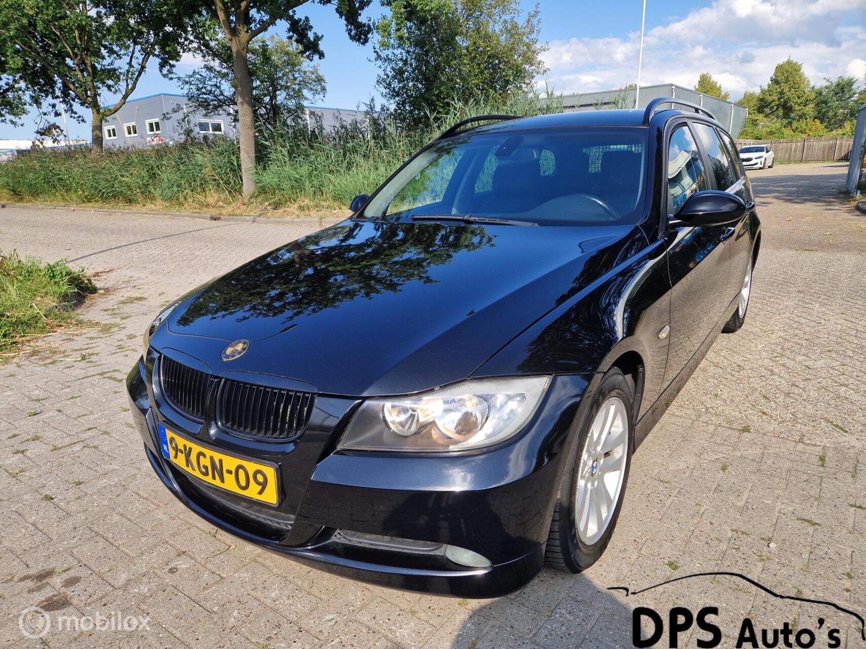 BMW 3-serie Touring - 318d Executive VOL LEER DVD SPELER GRATIS NIEUWE APK BIJ LEVERING 2007 - voorkant