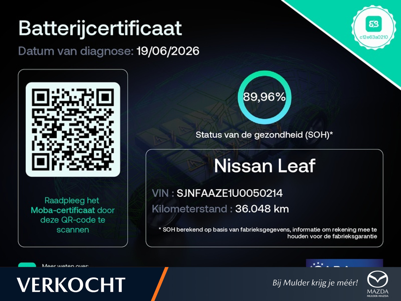 Foto van Nissan Nissan Leaf 40kwh