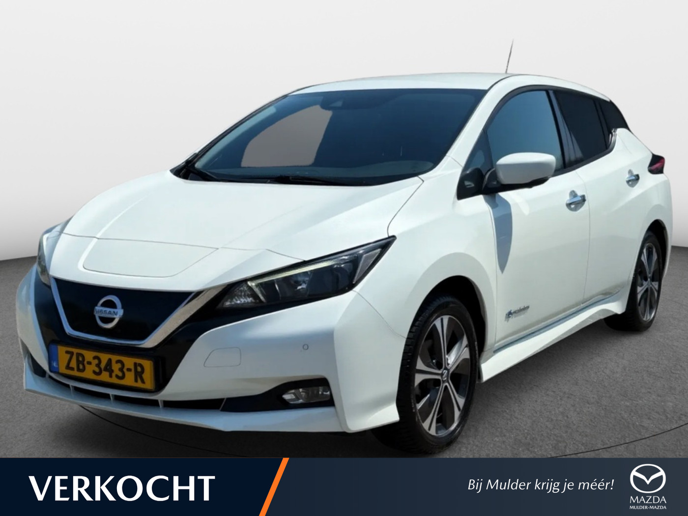 Nissan Nissan Leaf 40kwh N-Connecta 40 kWh | Adaptive cruise | 360cam | metallic 2019 - voorkant