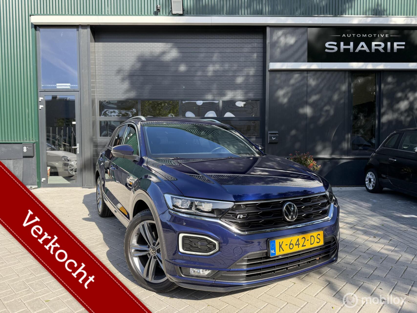Volkswagen T-roc 1.5 TSI R line |CarPlay|Trekhaak|NL Auto! 2020 - voorkant
