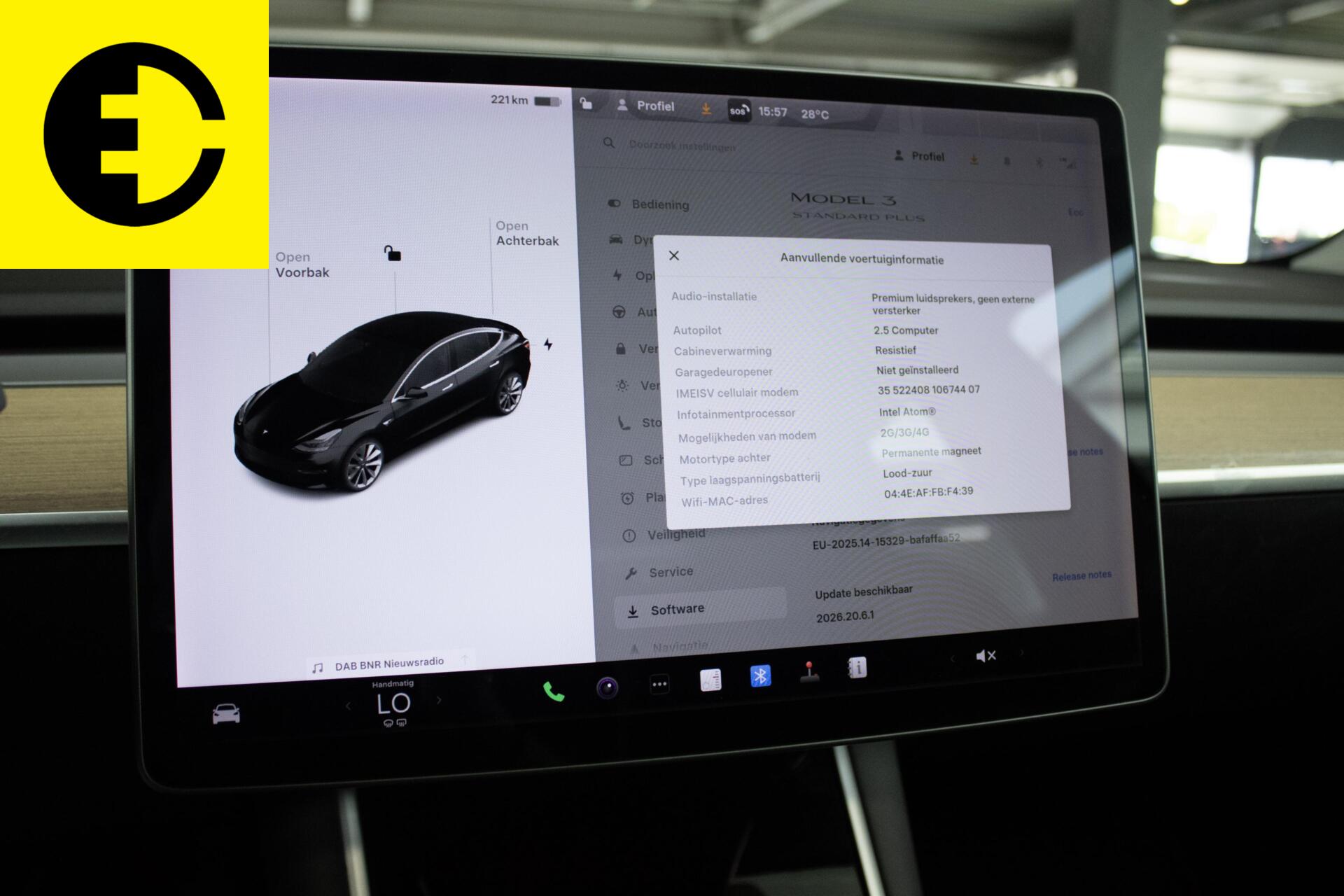 Foto van Tesla Model 3