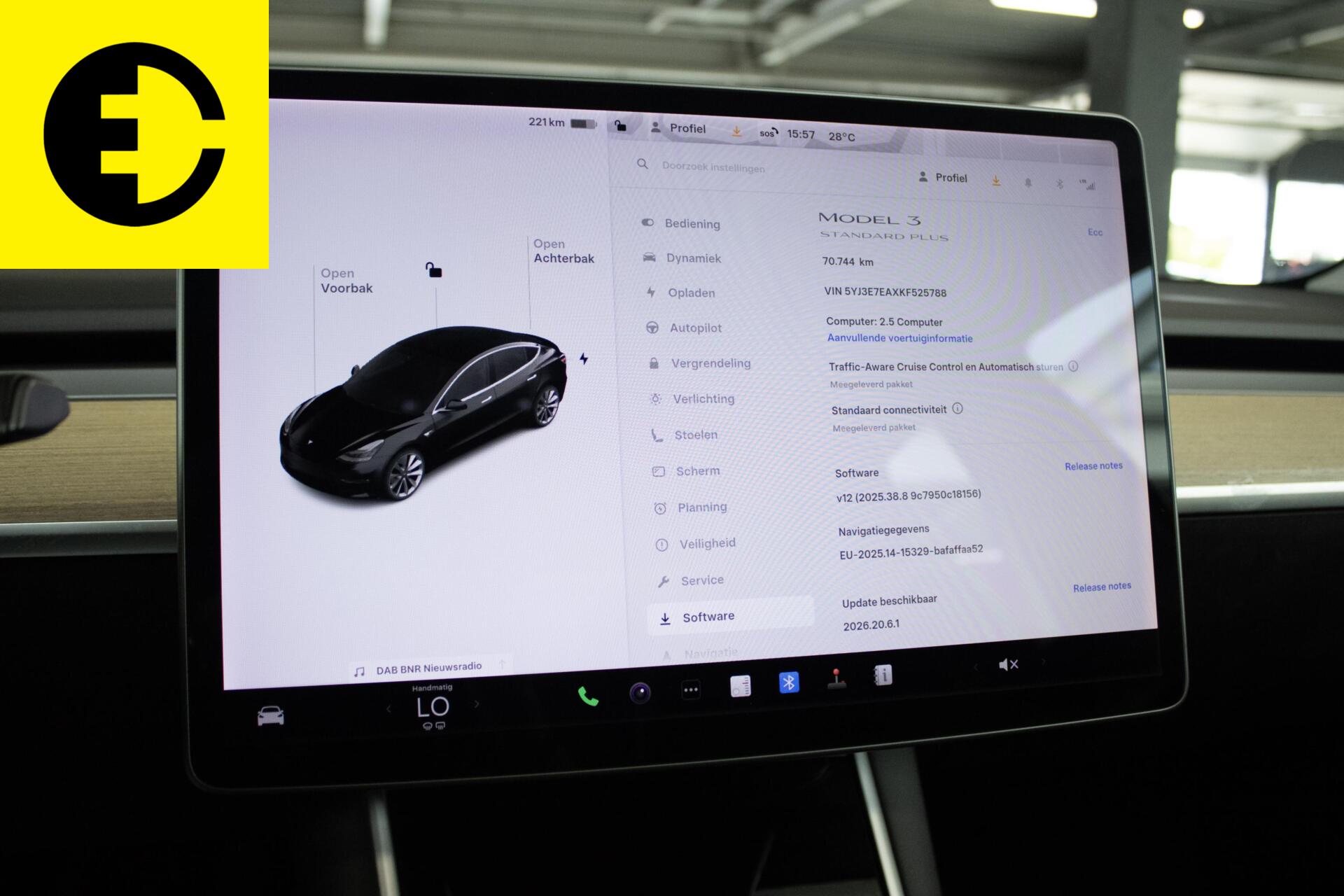 Foto van Tesla Model 3