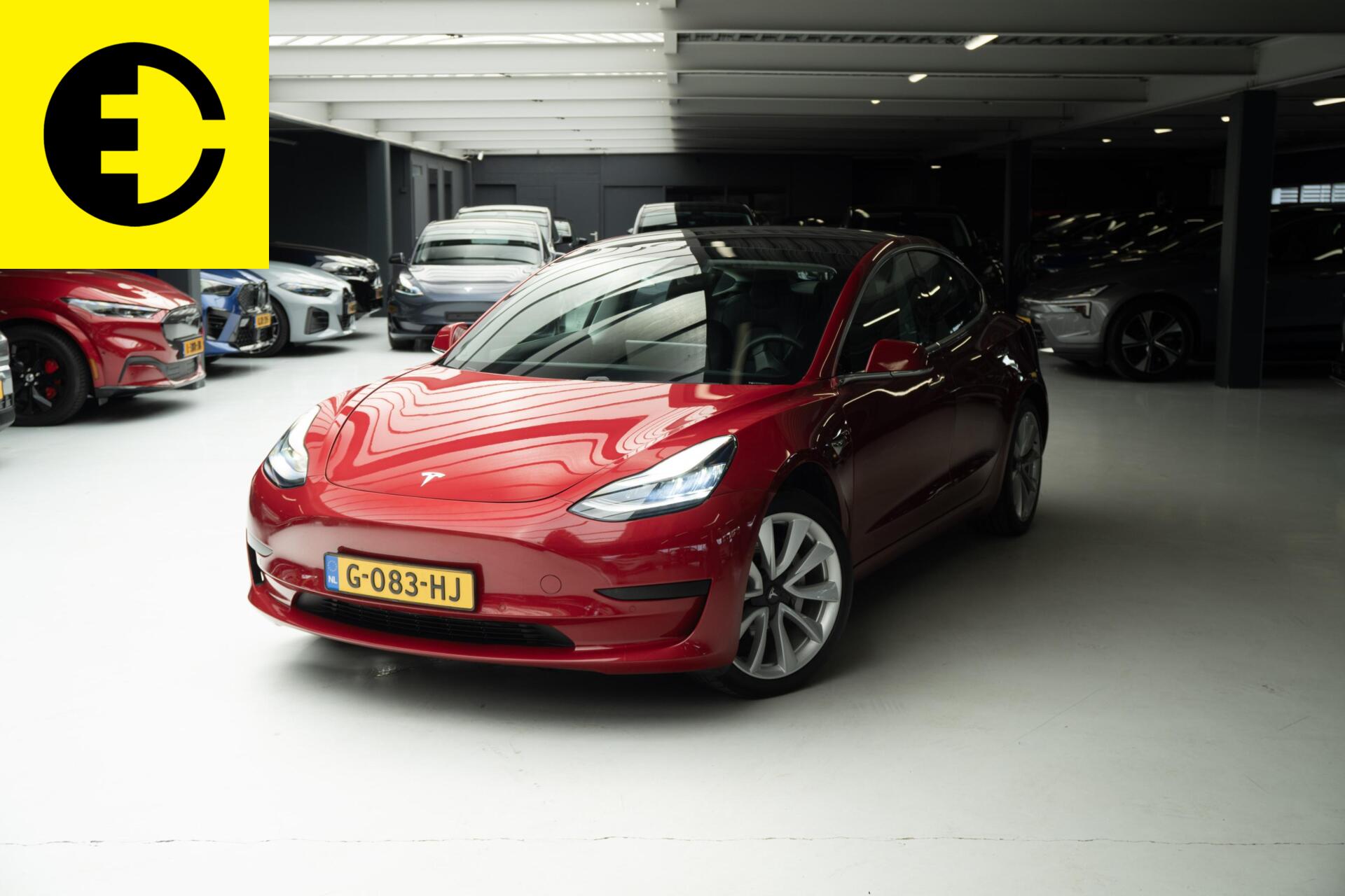 Tesla Model 3 Standard RWD Plus 60 kWh | FSD | LMV | Pano | Incl.BTW 2019 - voorkant