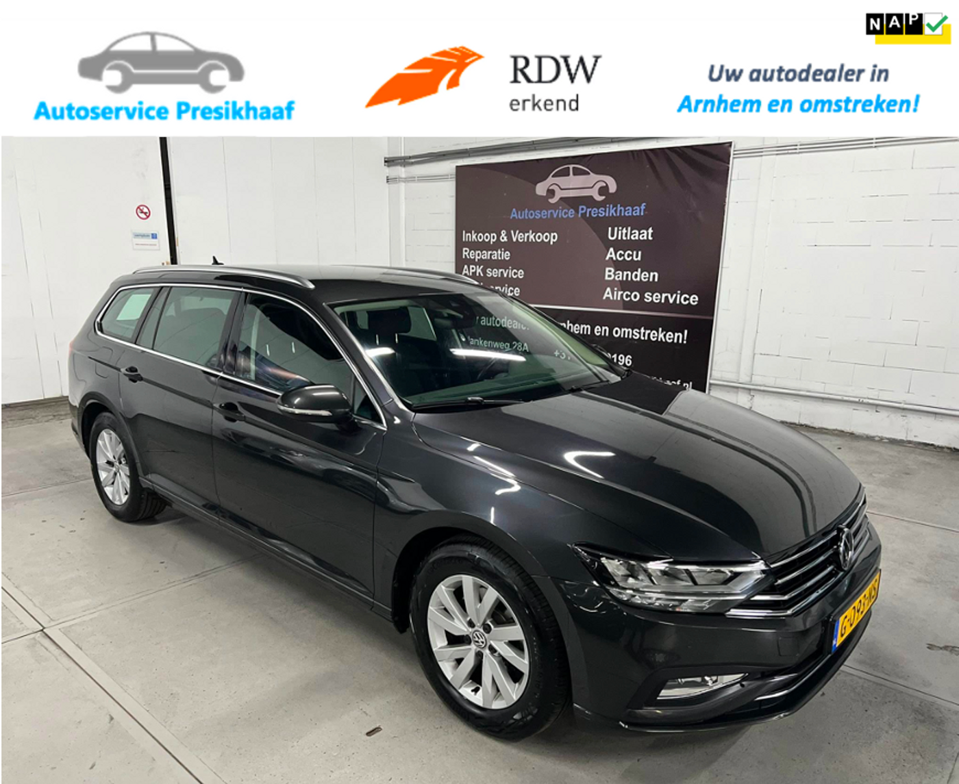 Volkswagen Passat 1.5 TSI Comfort Business Automaat 2019 - voorkant