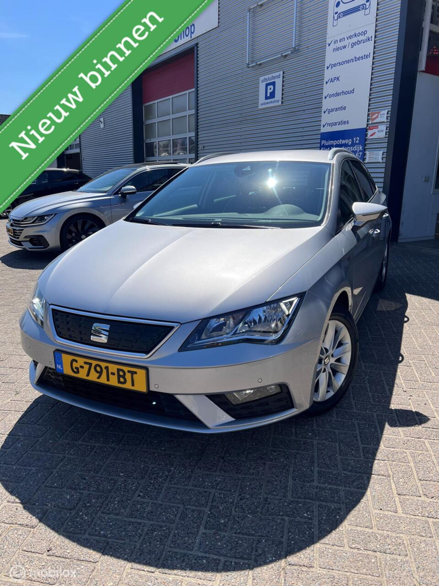 Seat Leon ST 1.0 EcoTSI Style Business/Airco/Ecc/PDC/Lm velgen/Apple carplay/Nieuwstaat/NAP 2019 - voorkant