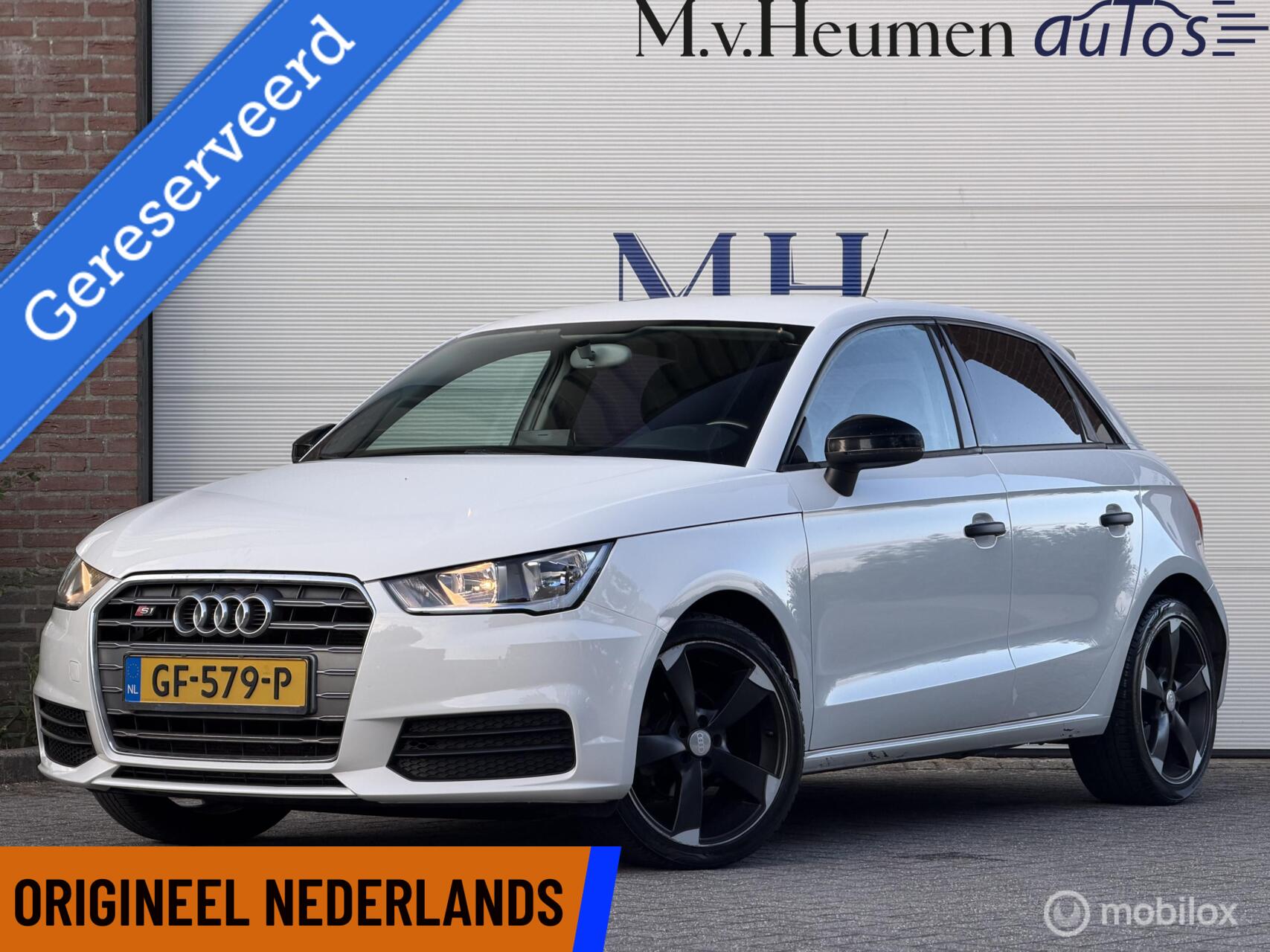 Audi A1 Sportback 1.0 TFSI Facelift Sport ORG NED 2015 - voorkant