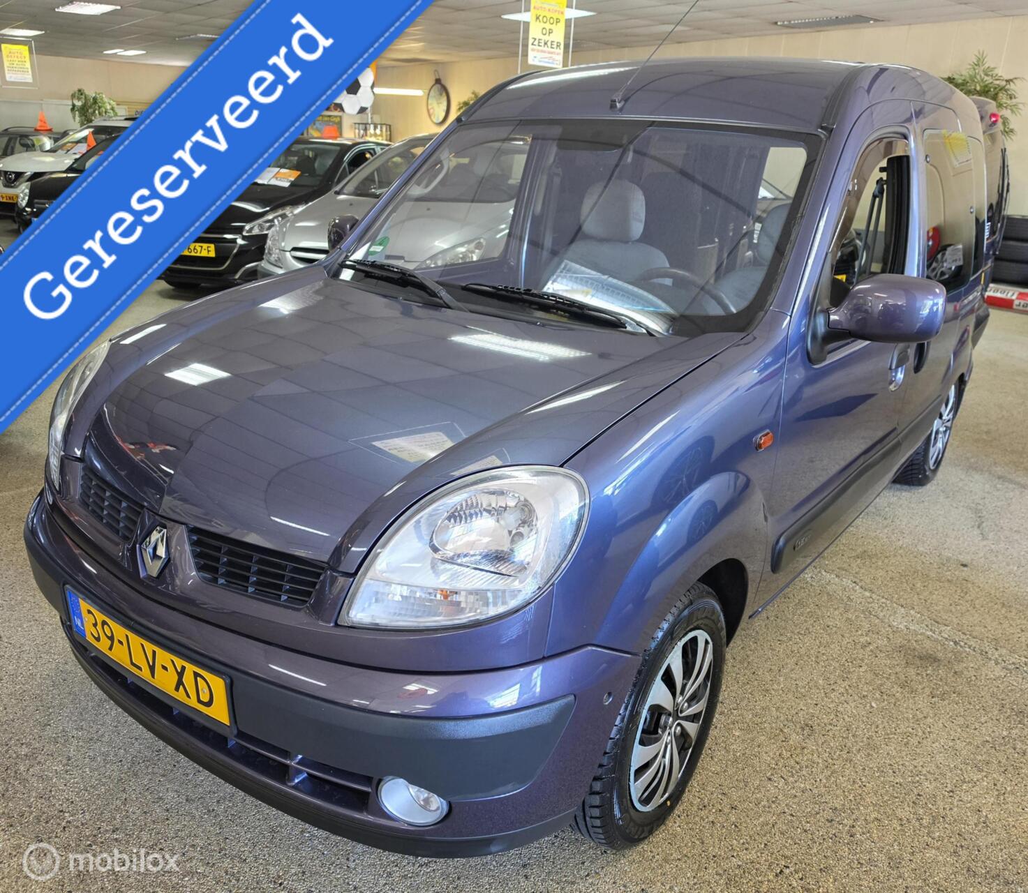 Renault Kangoo 1.6-16V Expression 2003 - voorkant