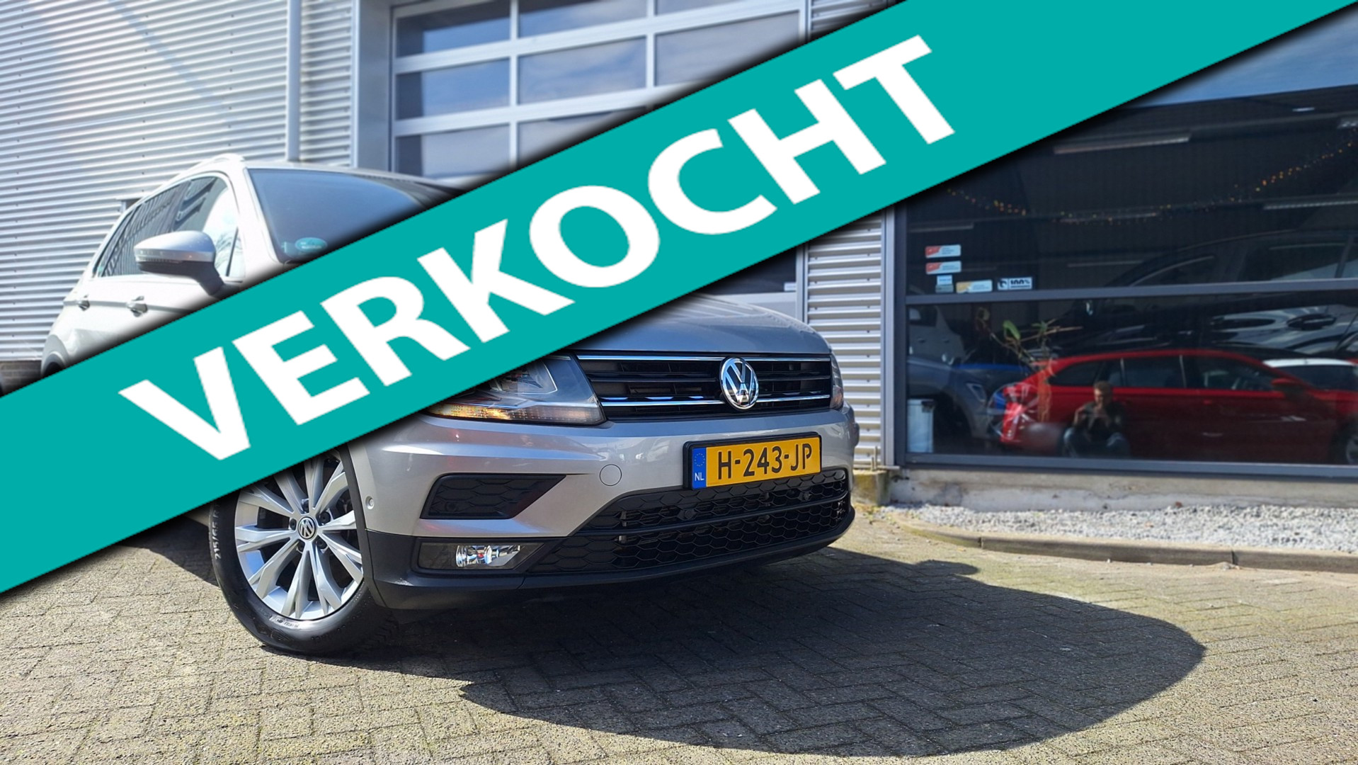 Volkswagen Tiguan 1.5 TSI Comfortline/Exec/Trekhaak/Ecc/Nav/Lmv/Cruise/Camera/66 Dkm Enz 2020 - voorkant