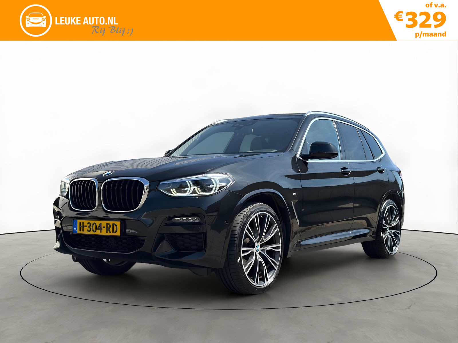BMW X3 Xdrive20i xDrive20i M-Sport Individual 2020 - voorkant
