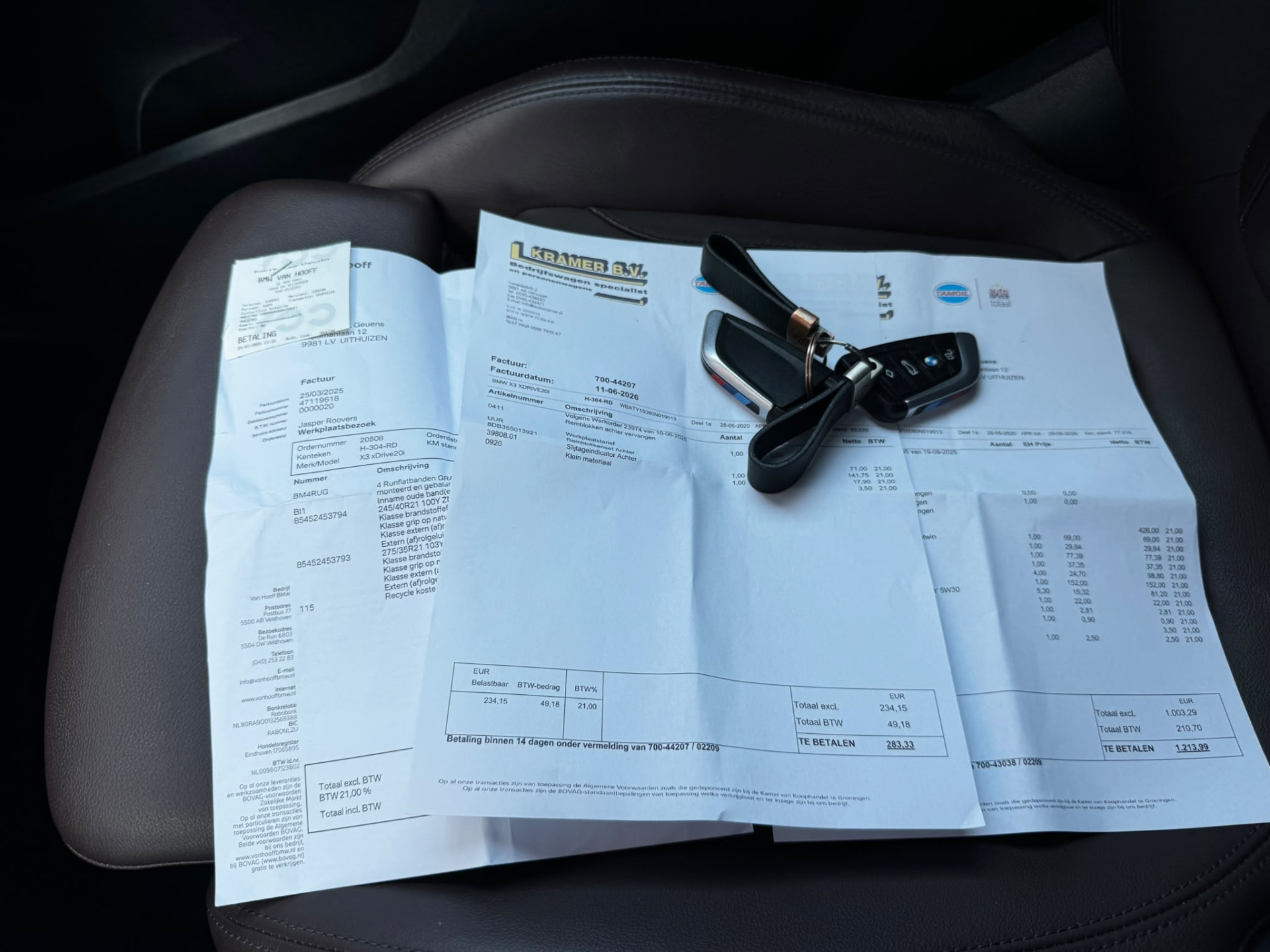 Foto van BMW X3 Xdrive20i