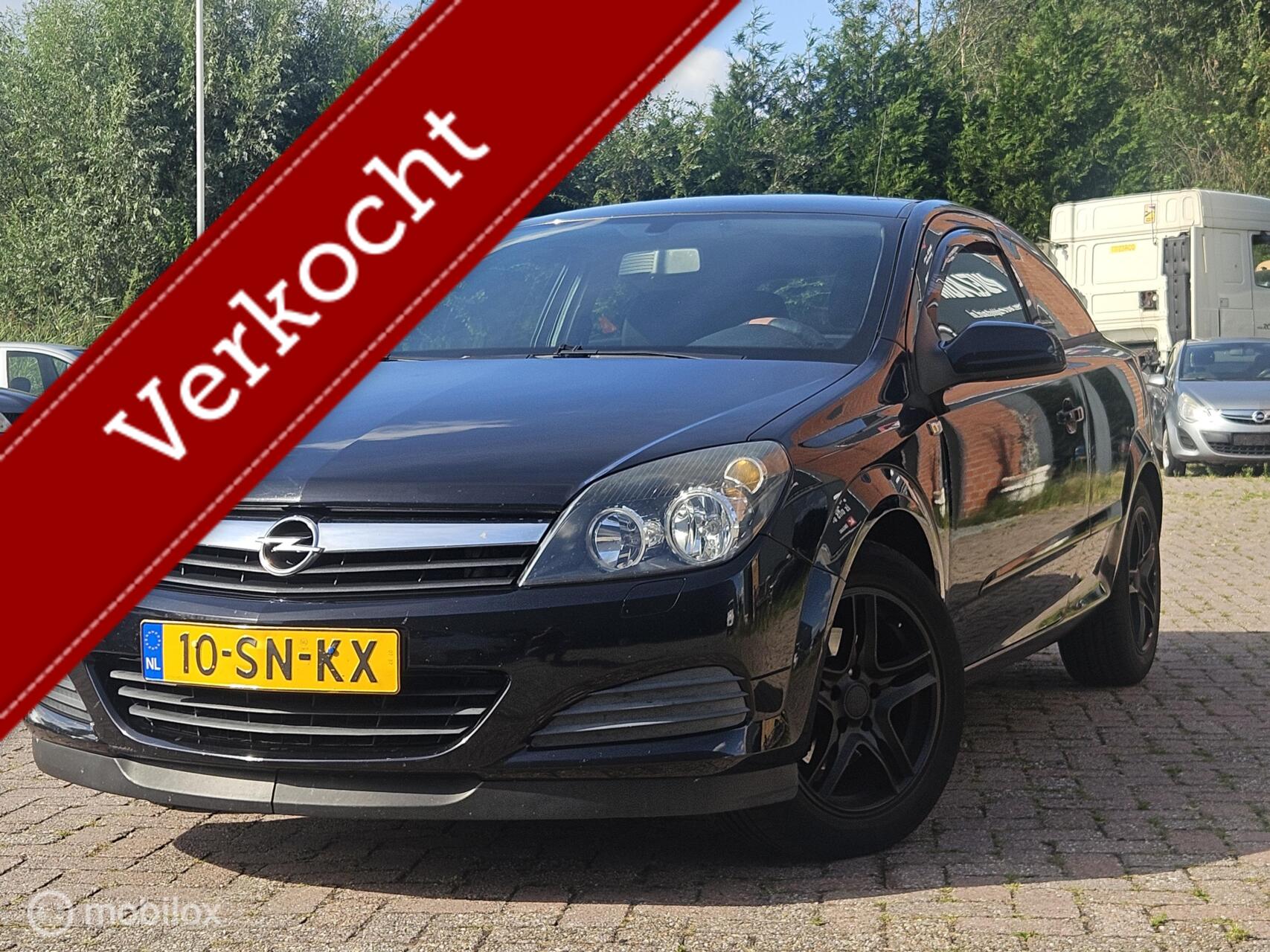 Opel Astra GTC 1.6 Cosmo Airco/cruise controle/Automaat/Nap 2006 - voorkant
