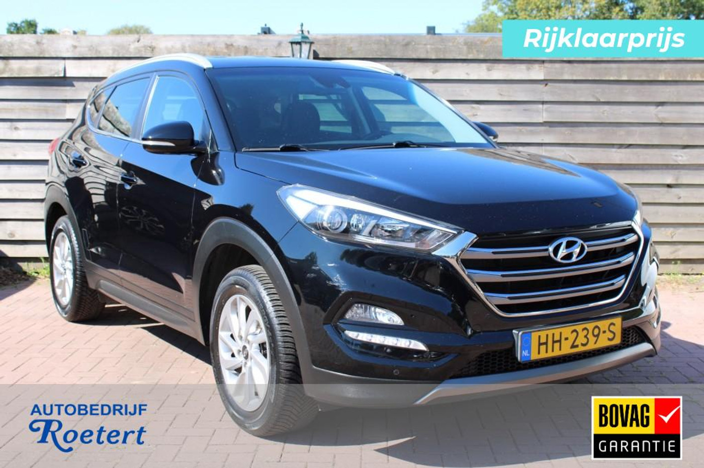 Hyundai Tucson 1.6 GDi 132pk Comfort ECC/Cruise/Navi/Camera/DAB/Stoelverw/Trekhaak 2015 - voorkant