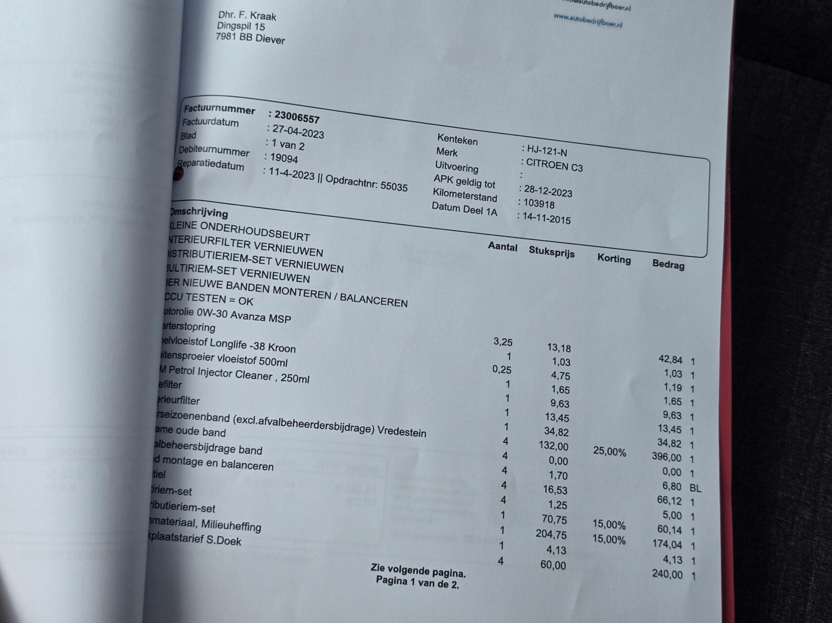 Foto van Citroen C3