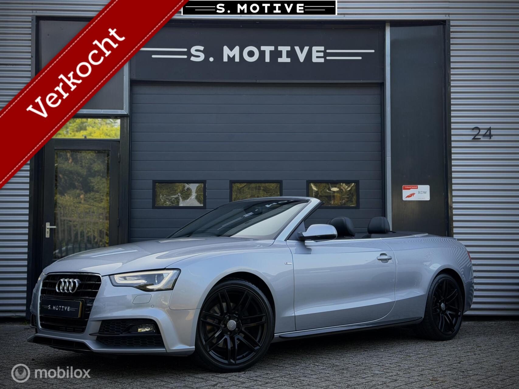Audi A5 Cabriolet 1.8 TFSI S-Line, Sport Edition, B&O, Org NL! 2016 - voorkant