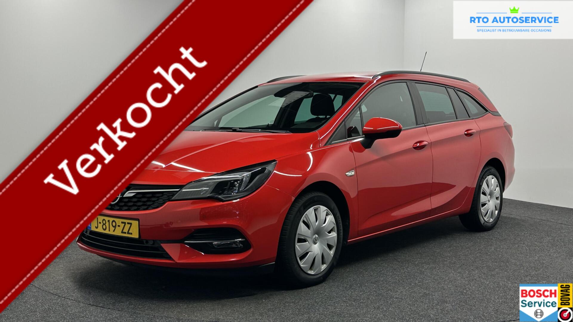 Opel Astra Sports Tourer 1.2 Business Executive CAMERA ECC NAVI CARPLAY. 2020 - voorkant