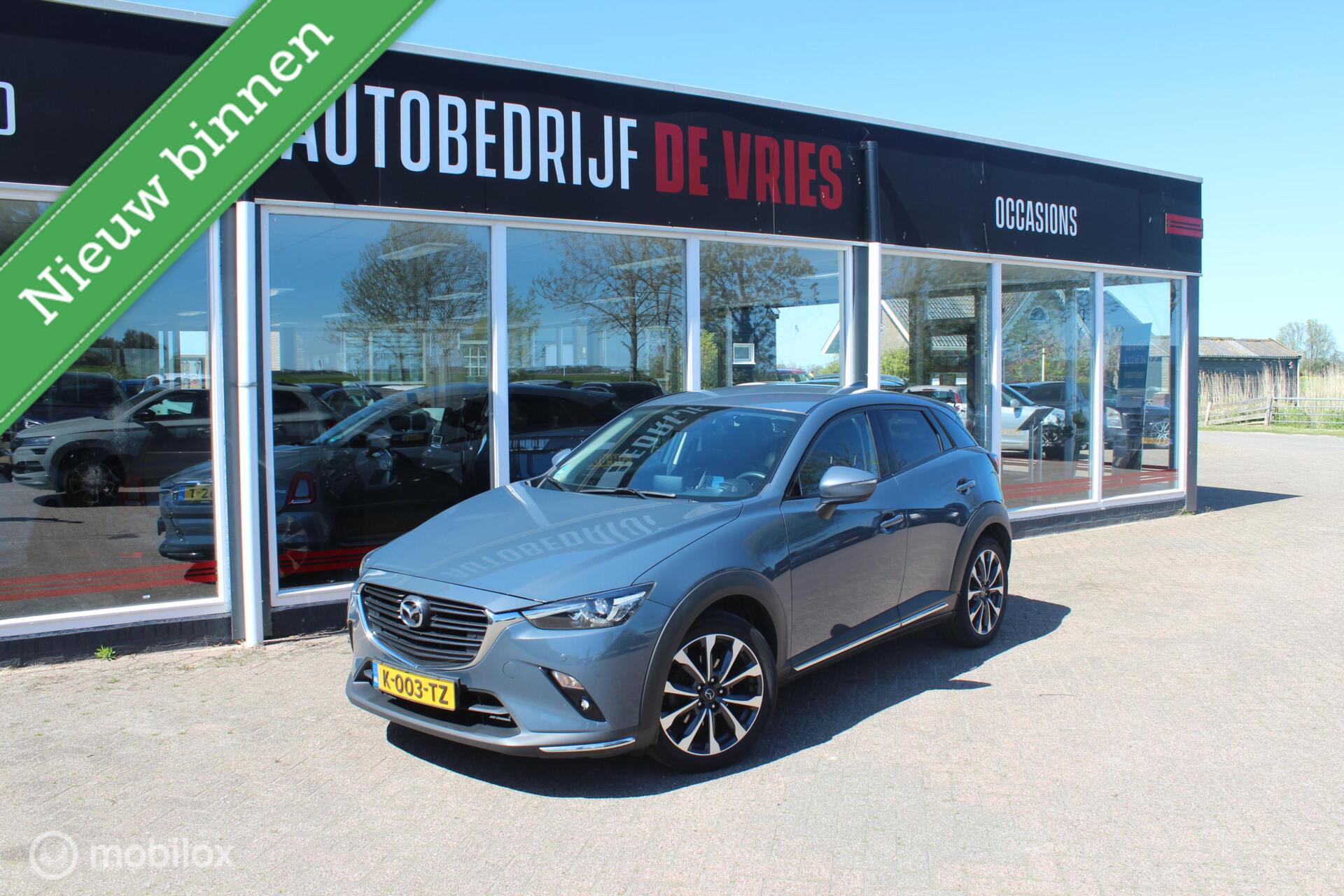 Mazda Mazda Cx-3 2.0 SkyActiv-G 121 Luxury  HUD/18Inch/Carplay/Camera 2021 - voorkant