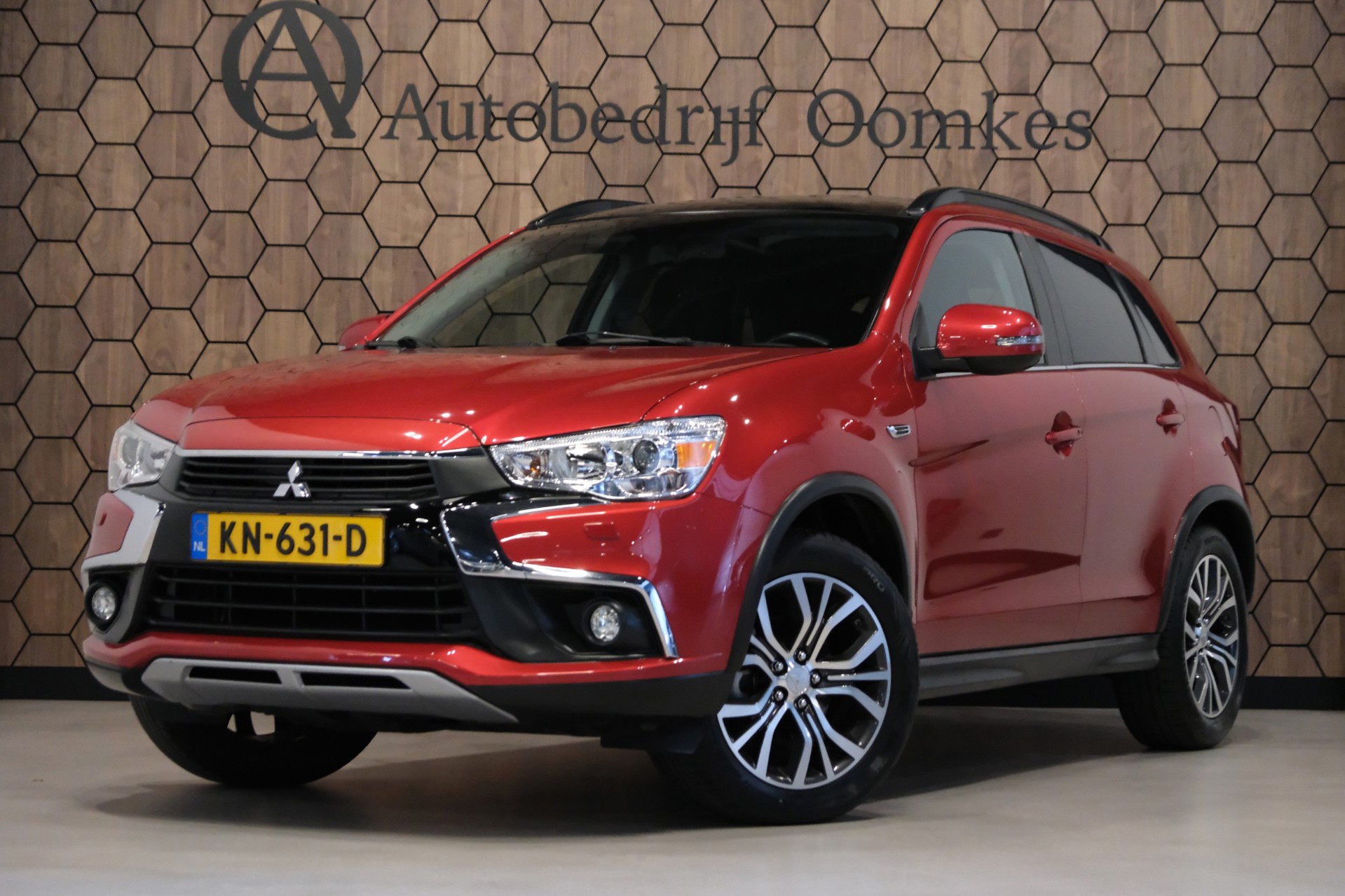 Mitsubishi Mitsubishi Asx 1.6 Cleartec Intense+ PANORAMADAK |CAMERA | TREKHAAK 118dkm! 2016 - voorkant