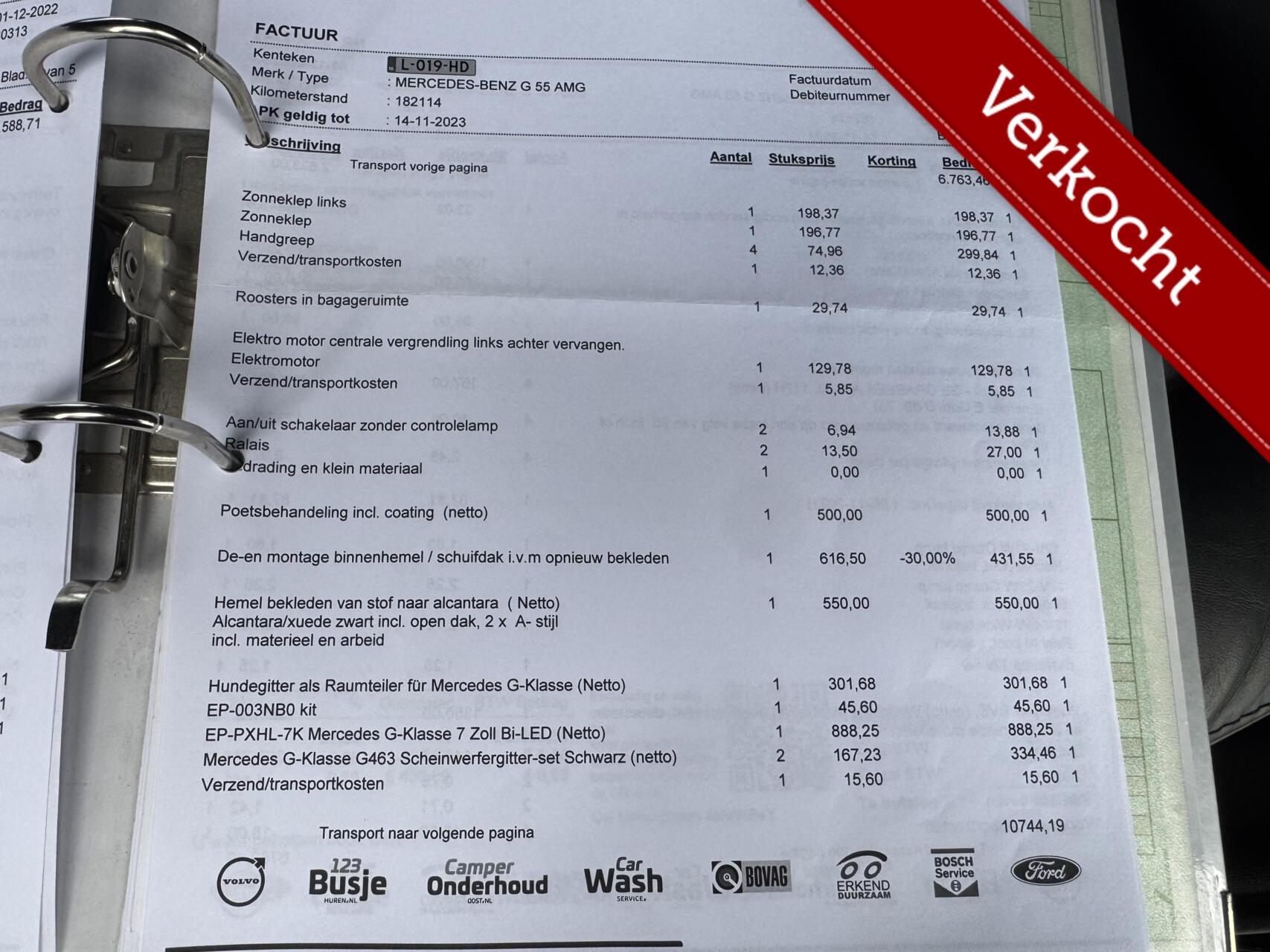Foto van Mercedes-Benz G-klasse