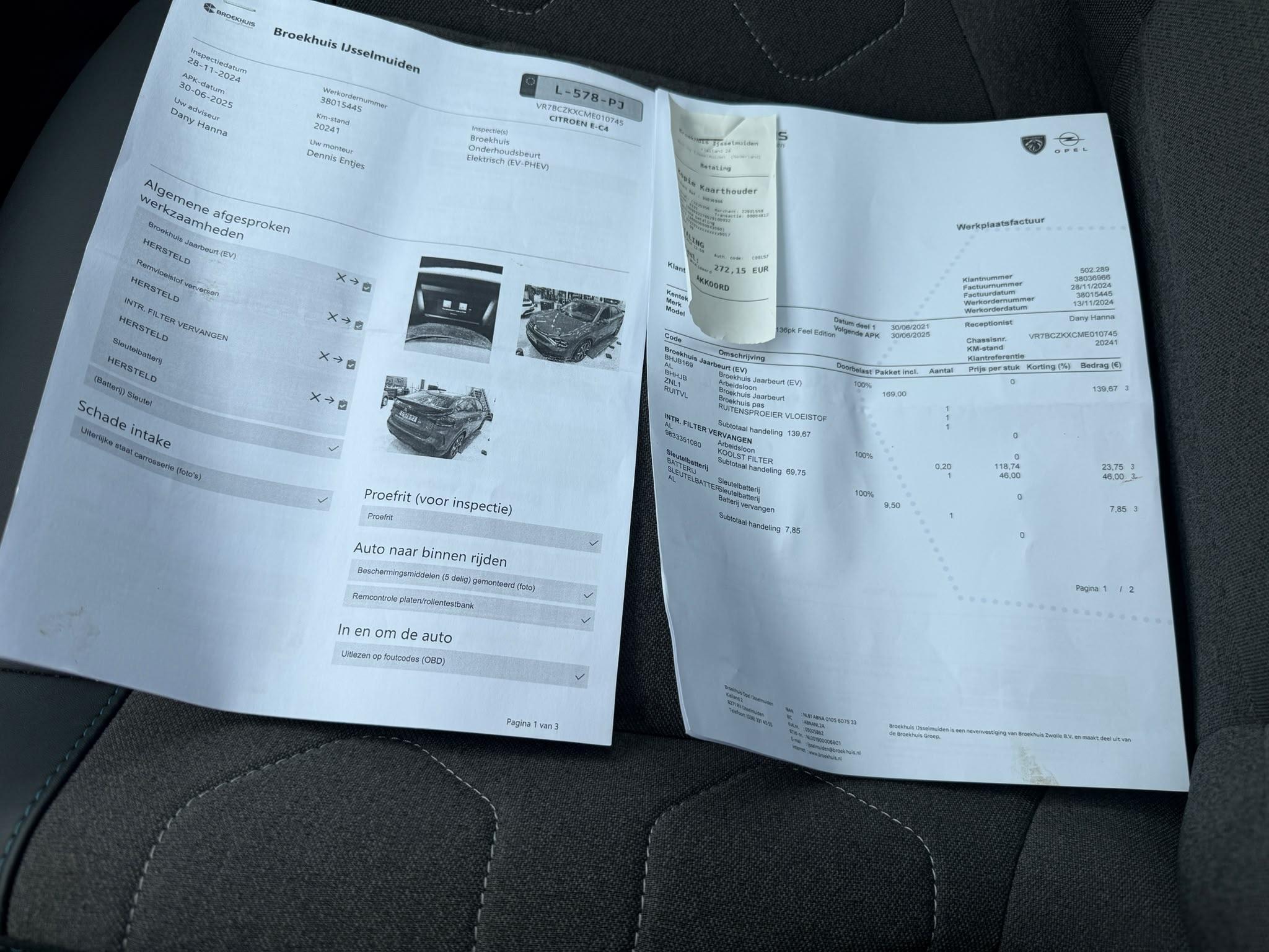 Foto van Citroen E-c4