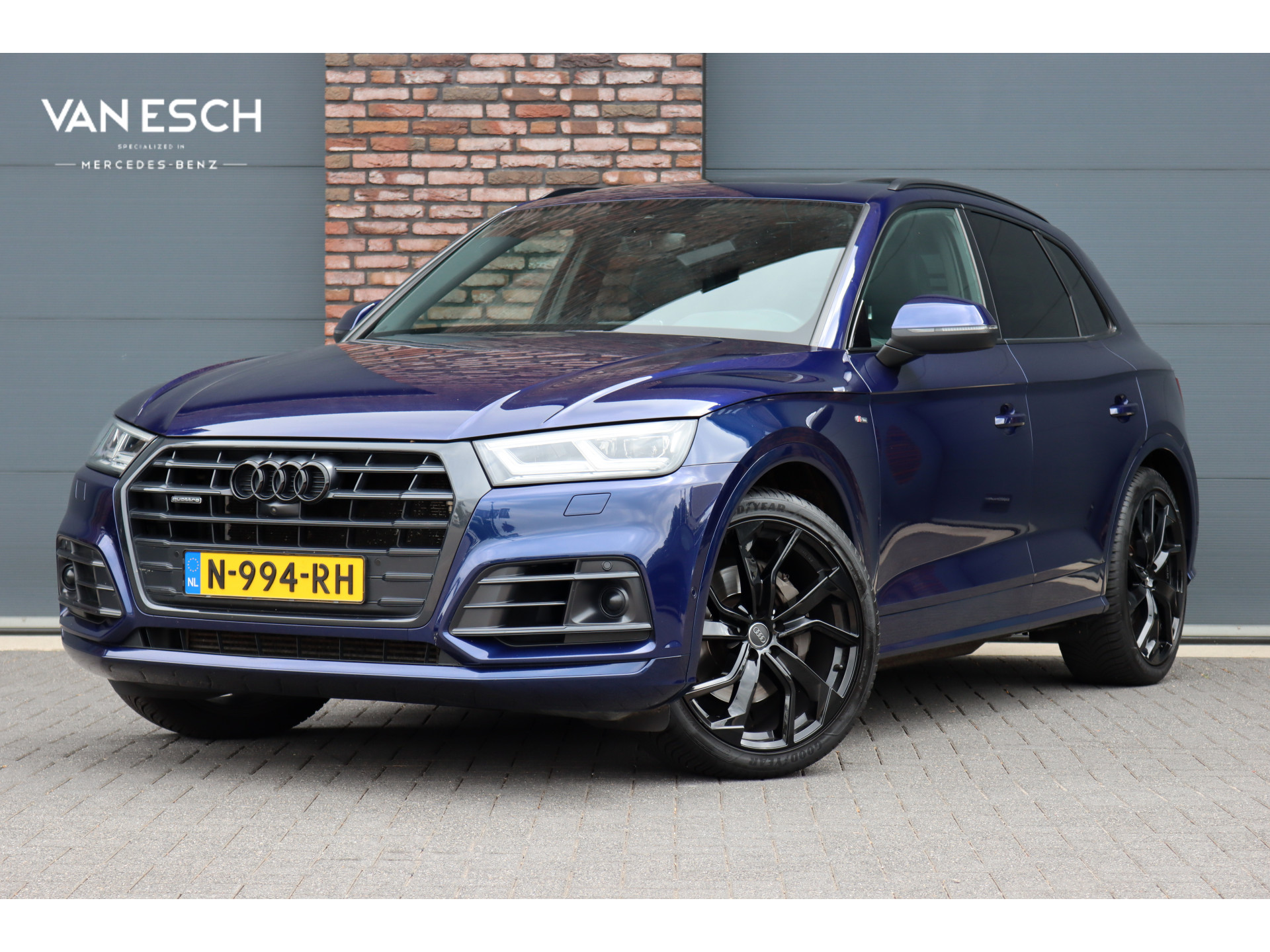 Audi Q5 3.0 TDI Quattro Sport S Line Black Edition | 2018 - voorkant