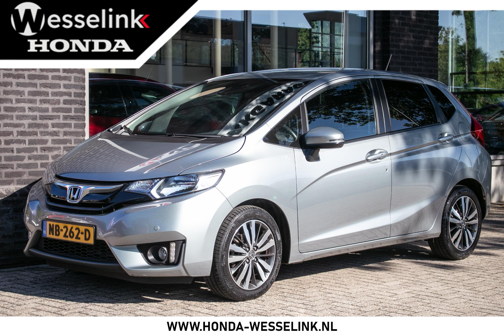 Honda Jazz 1.3 i-VTEC Elegance 2017 - voorkant