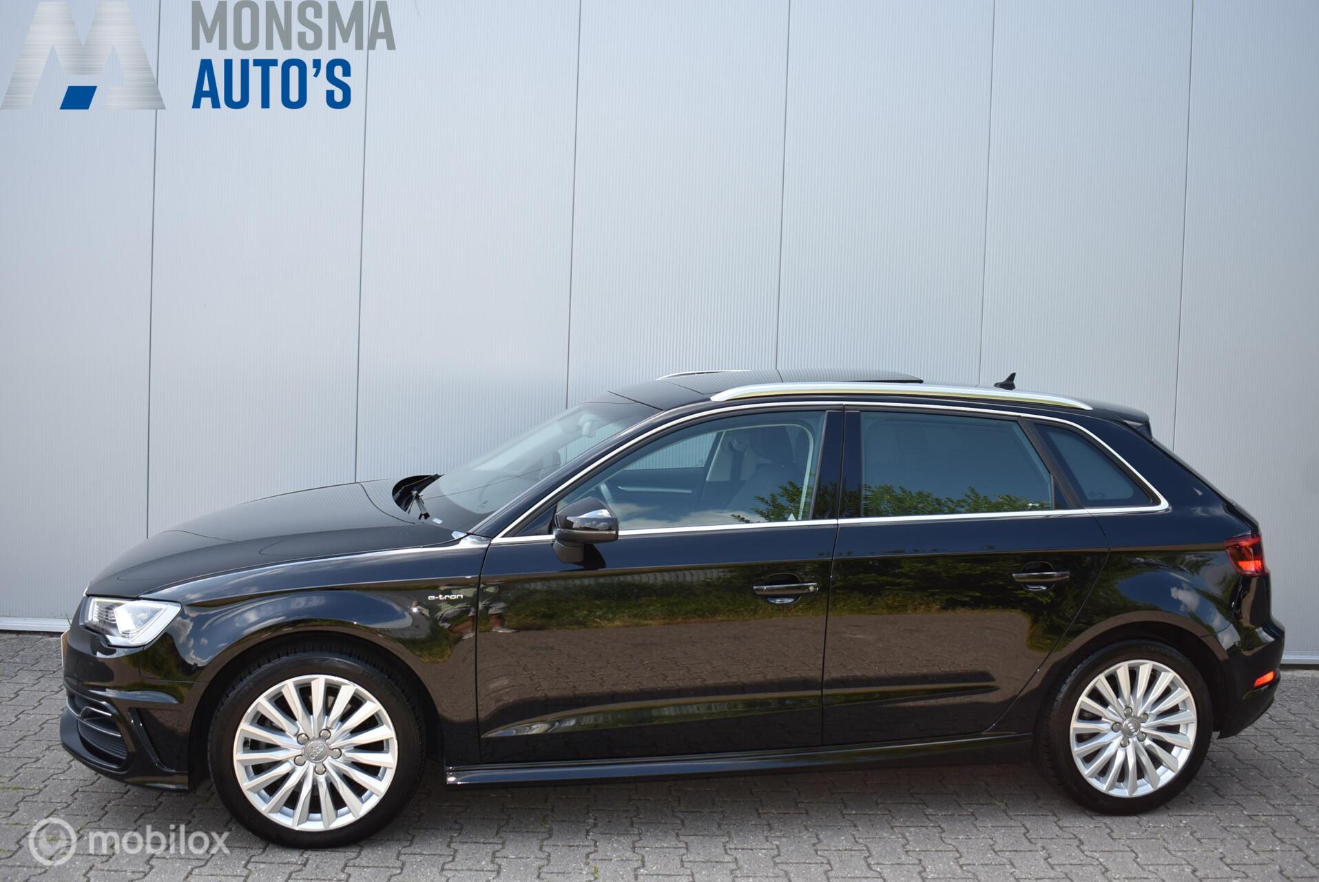 Audi A3 Sportback E-tron 1.4 e-tron ProLine+ Pano Keyless Trekhaak ACC Clima LED PDC 17" LMV 2015 - voorkant