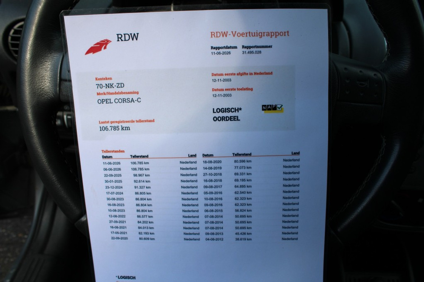 Foto van Opel Corsa-c