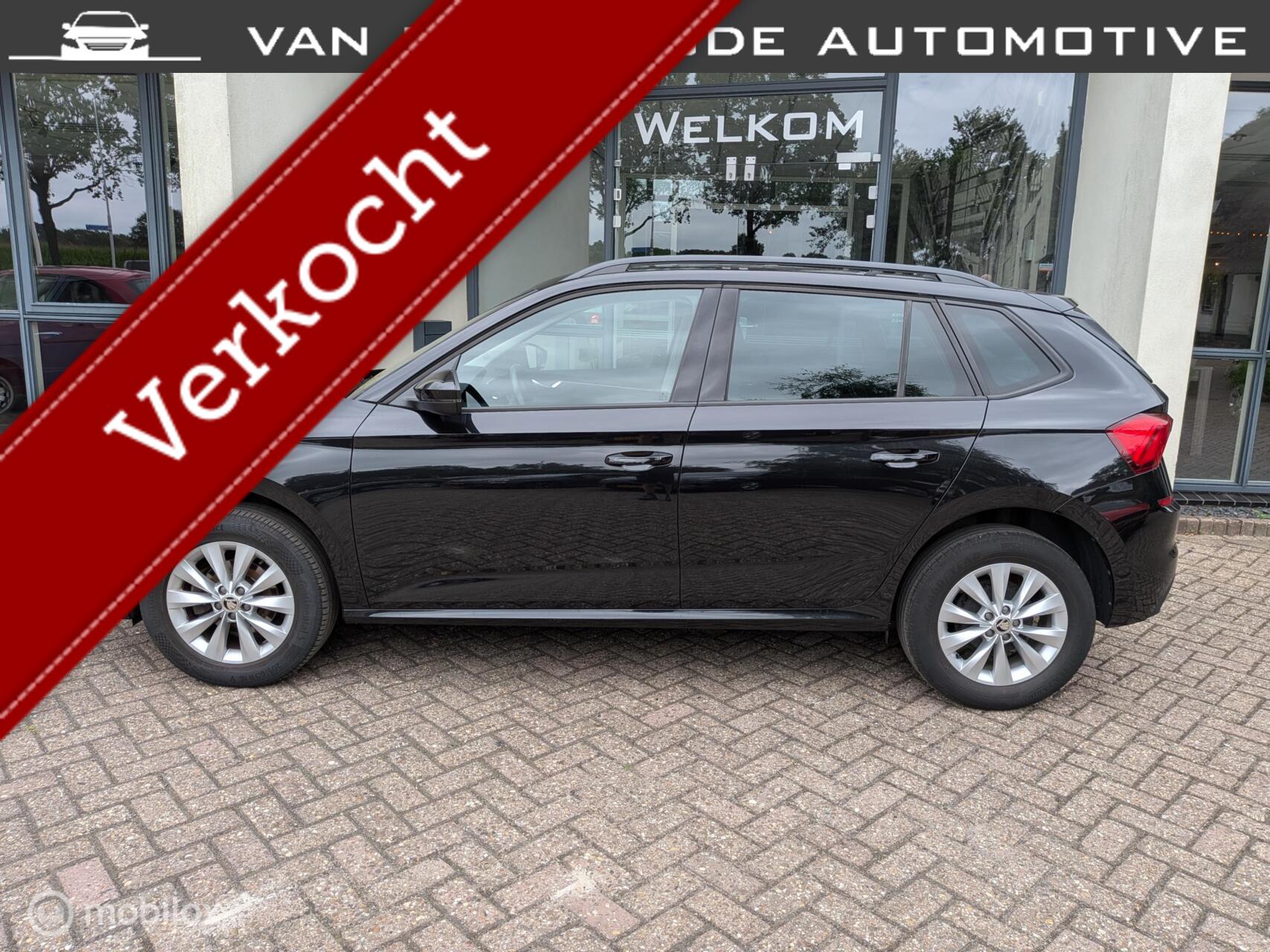 Skoda Kamiq 1.0 TSI Bus|Led|Tr.Haak|Verw.voorruit|1e.eig|Etc 2022 - voorkant