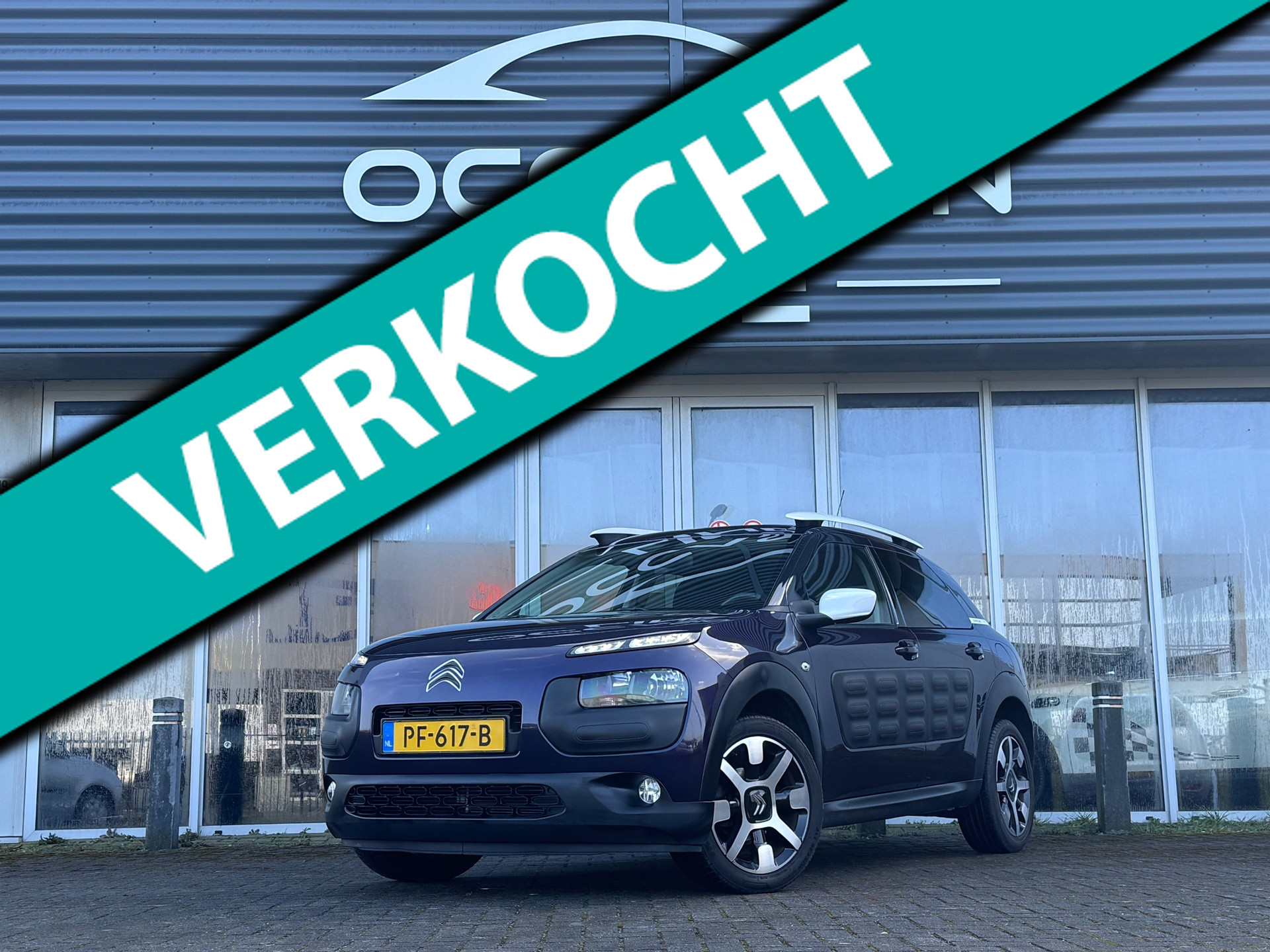 Citroen C4 Cactus 1.2 e-VTi Shine | Automaat | Camera | Panoramadak 2015 - voorkant