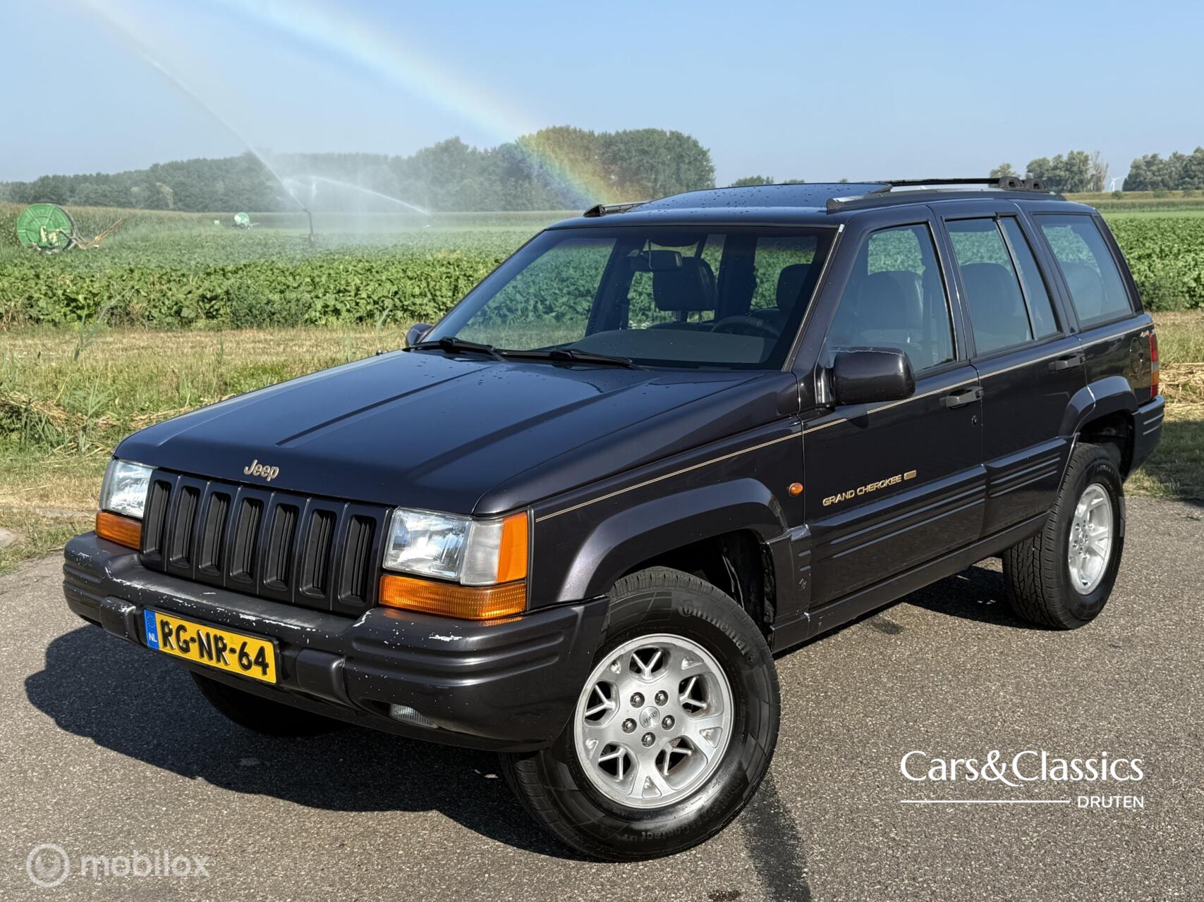 Jeep Grand Cherokee 5.2i V8 Limited, NL Auto, Airco 1997 - voorkant