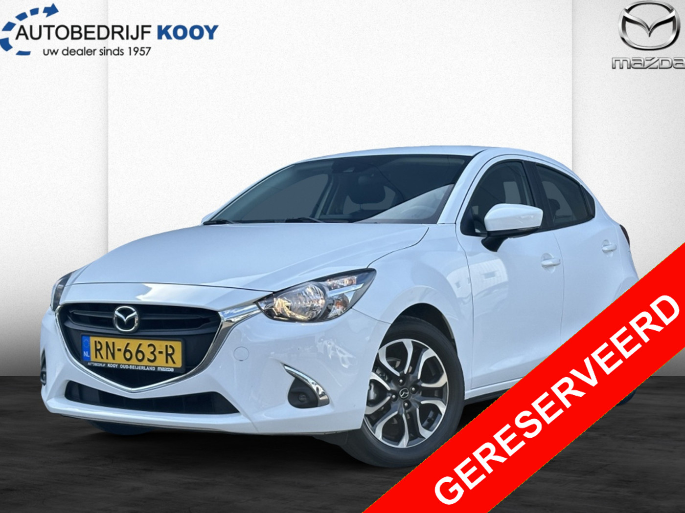 Mazda Mazda2 1.5 Skyactiv-G TS+ / Airco / Navigatie 2018 - voorkant